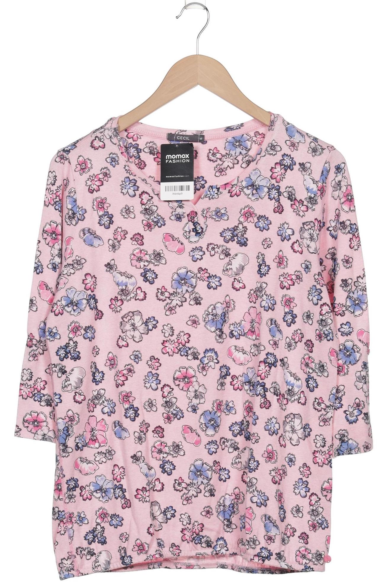 

Cecil Damen Langarmshirt, pink, Gr. 38