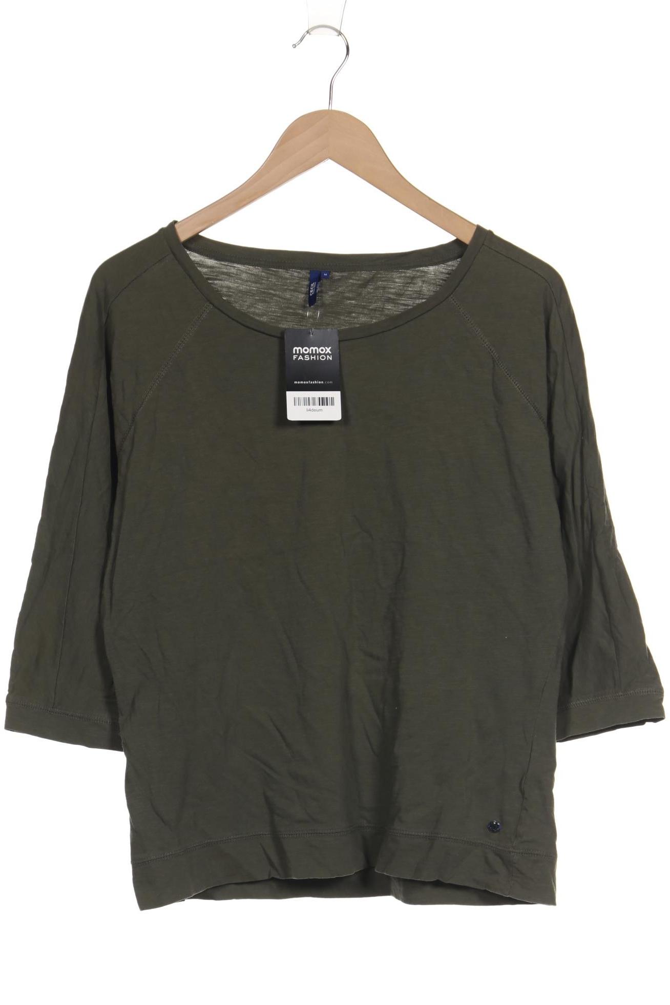 

Cecil Damen Langarmshirt, grün, Gr. 38
