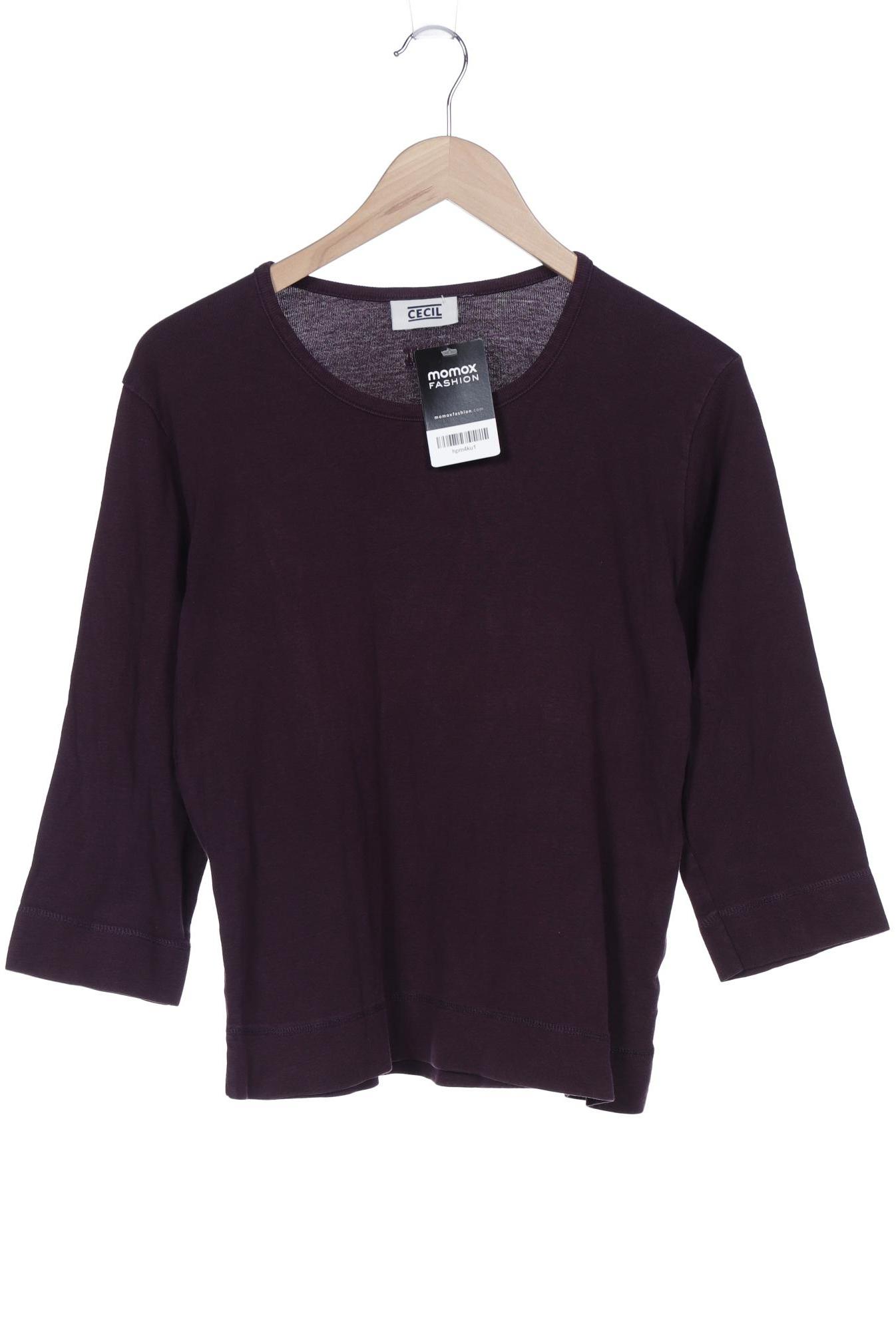 

Cecil Damen Langarmshirt, bordeaux, Gr. 44