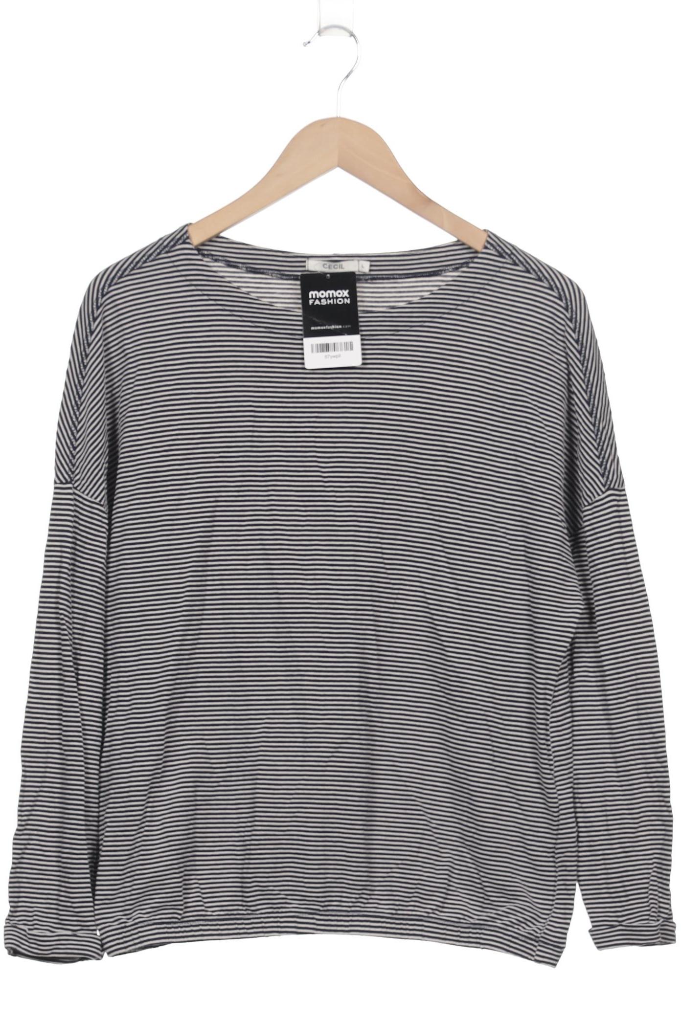 Thumbnail - Cecil Damen Langarmshirt, marineblau, Gr. 42