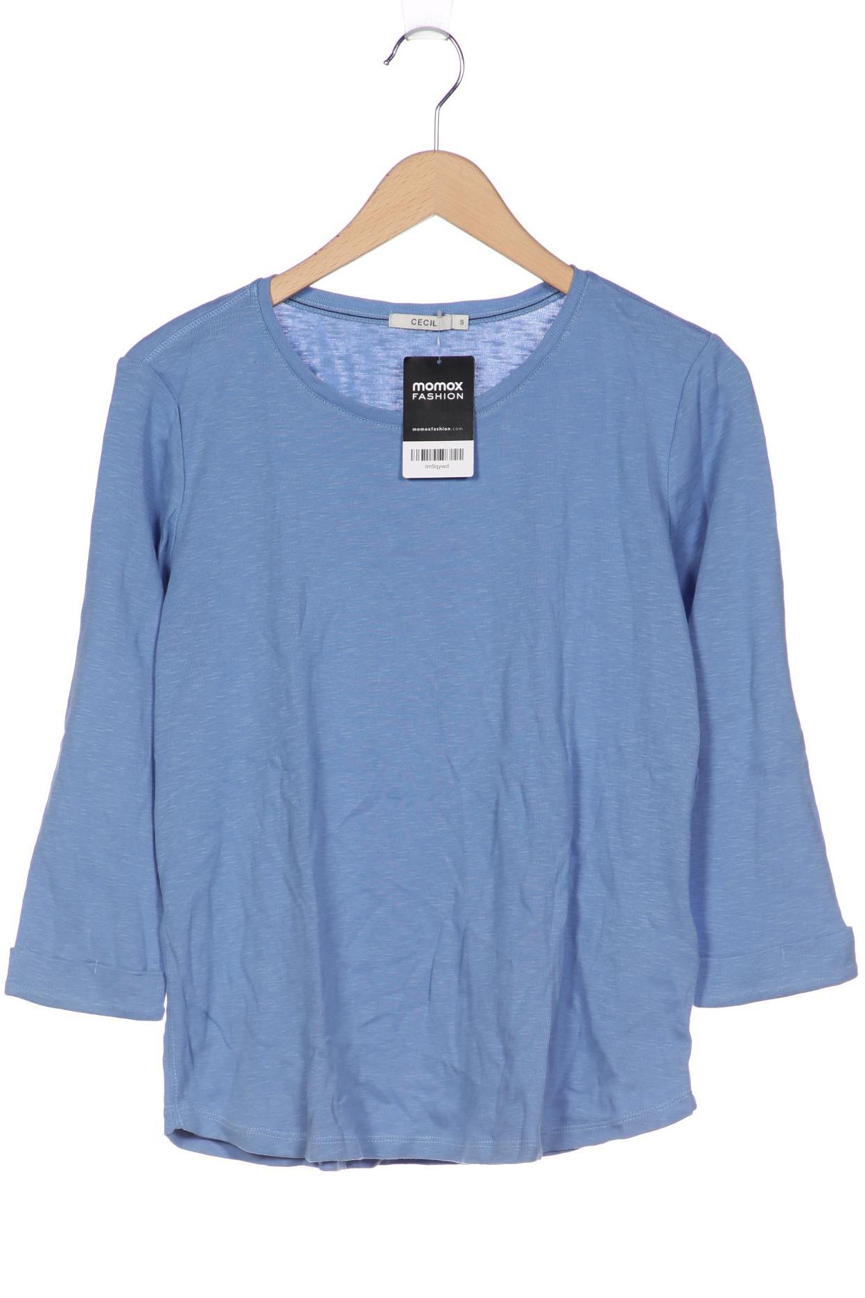 

CECIL Damen Langarmshirt, blau