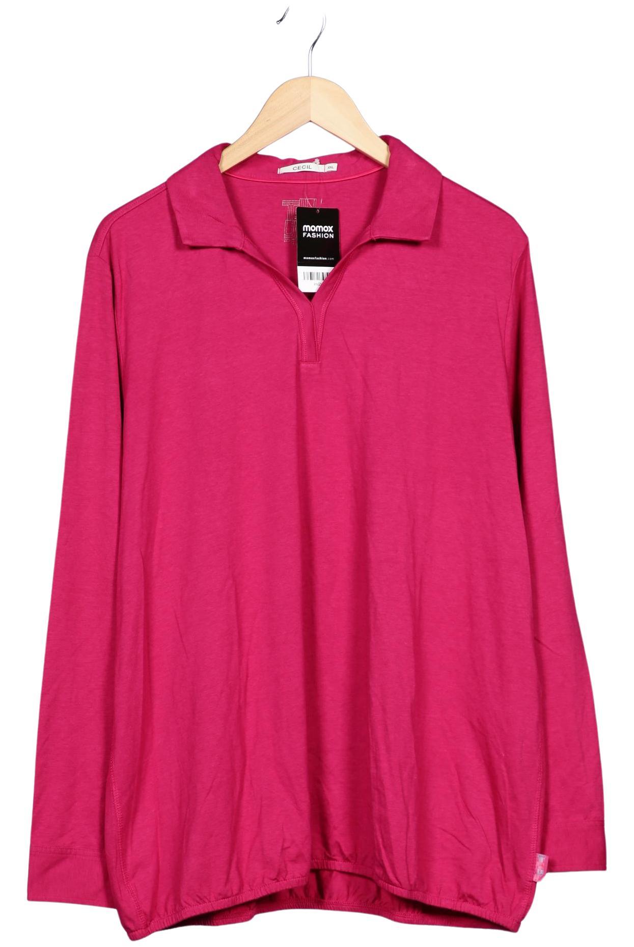 

Cecil Damen Langarmshirt, pink, Gr. 46
