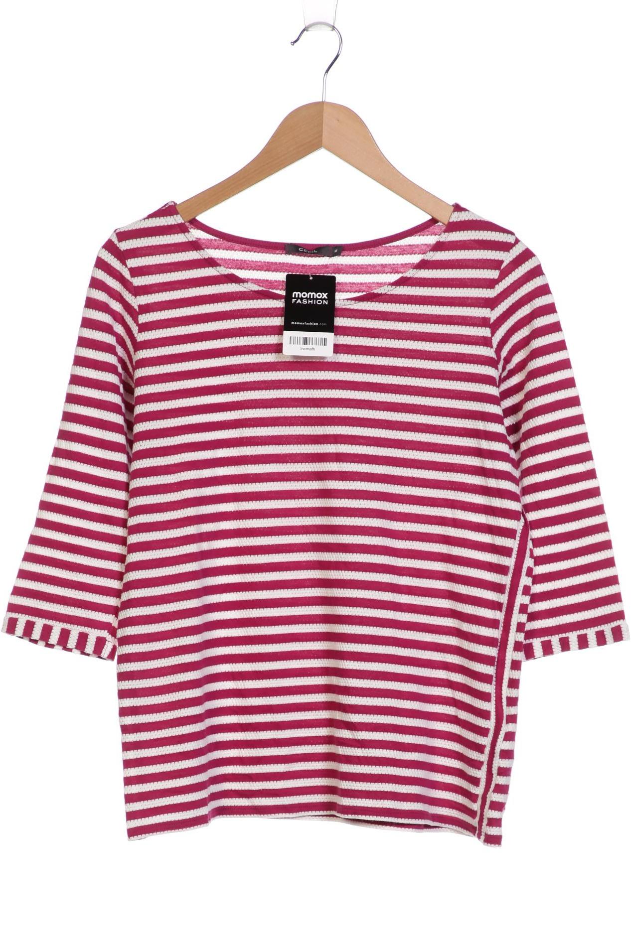 

Cecil Damen Langarmshirt, pink, Gr. 38