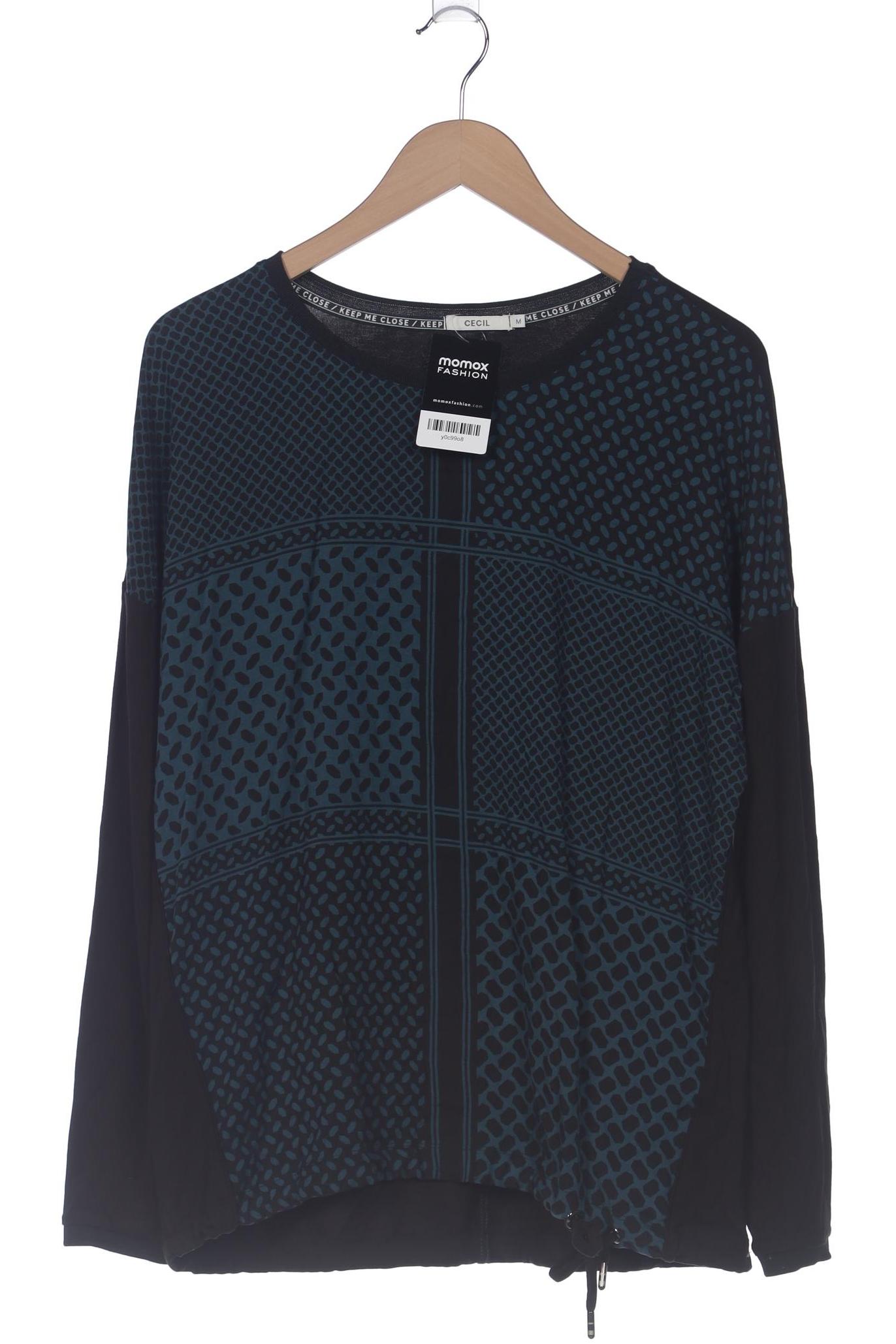 

Cecil Damen Langarmshirt, schwarz, Gr. 38