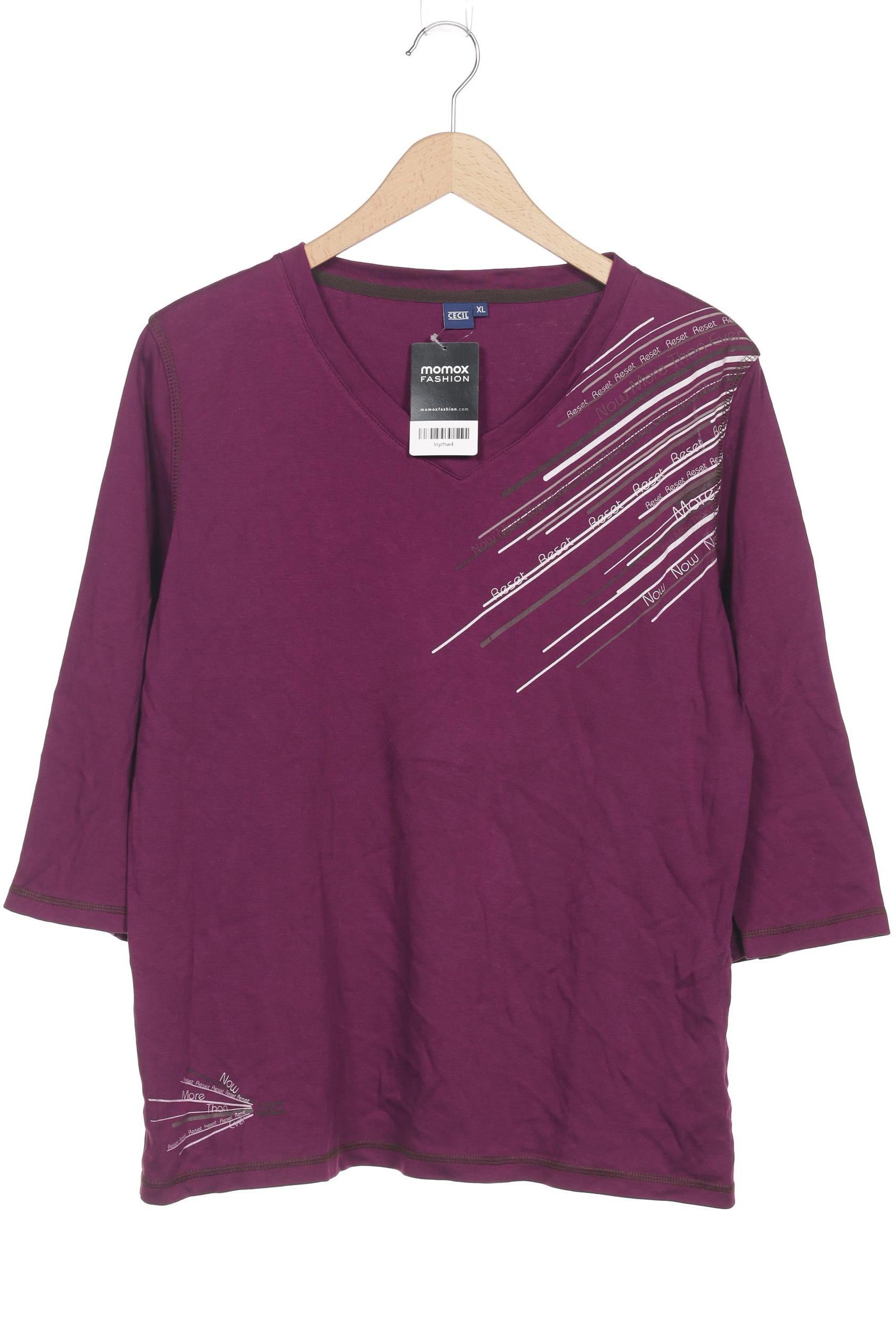

Cecil Damen Langarmshirt, flieder, Gr. 44