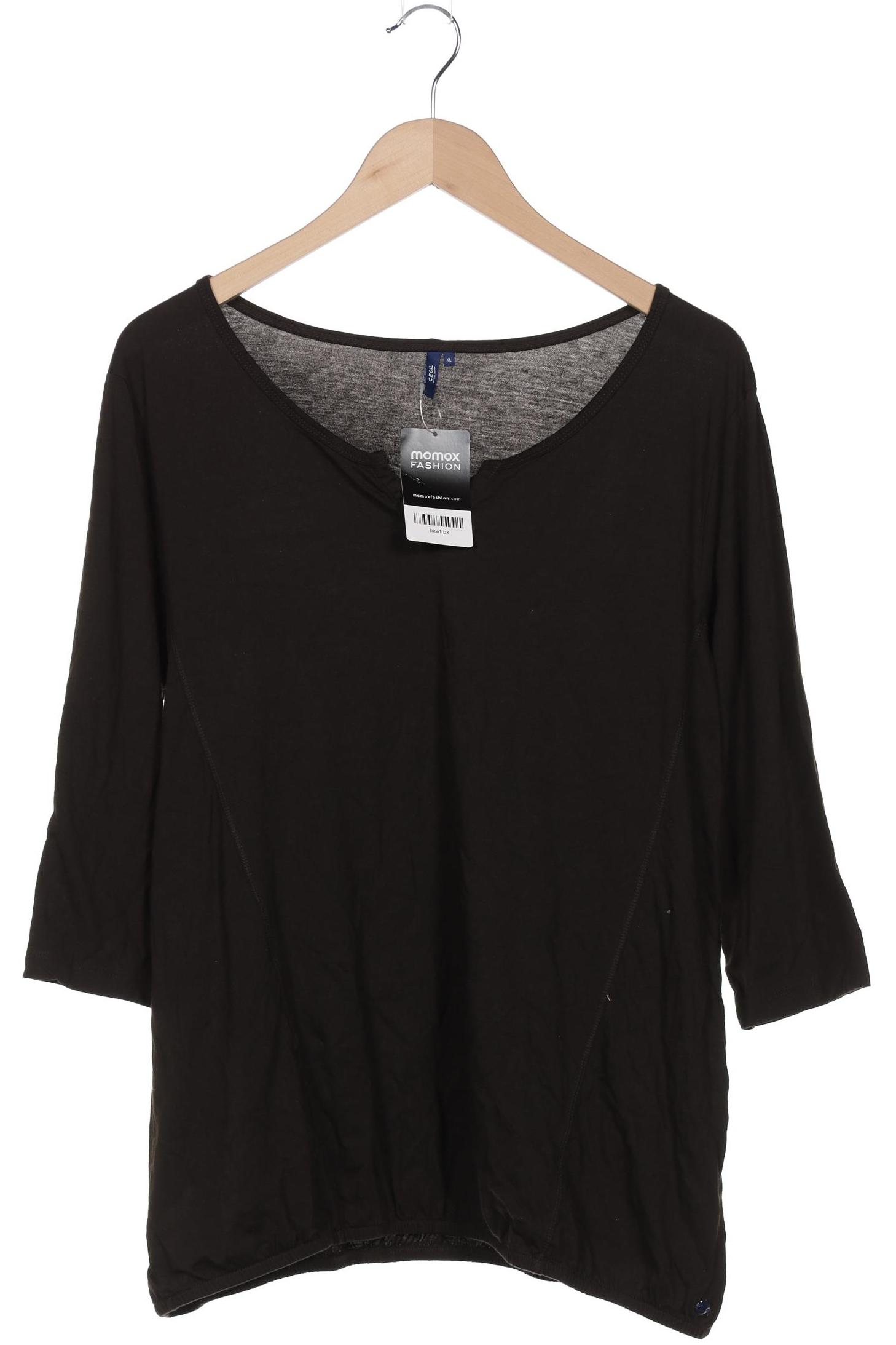 

Cecil Damen Langarmshirt, braun, Gr. 44