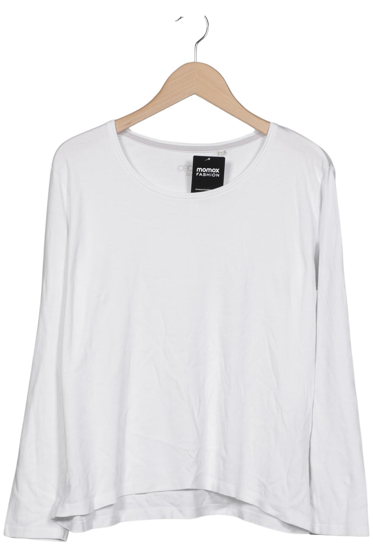

Cecil Damen Langarmshirt, weiß, Gr. 42