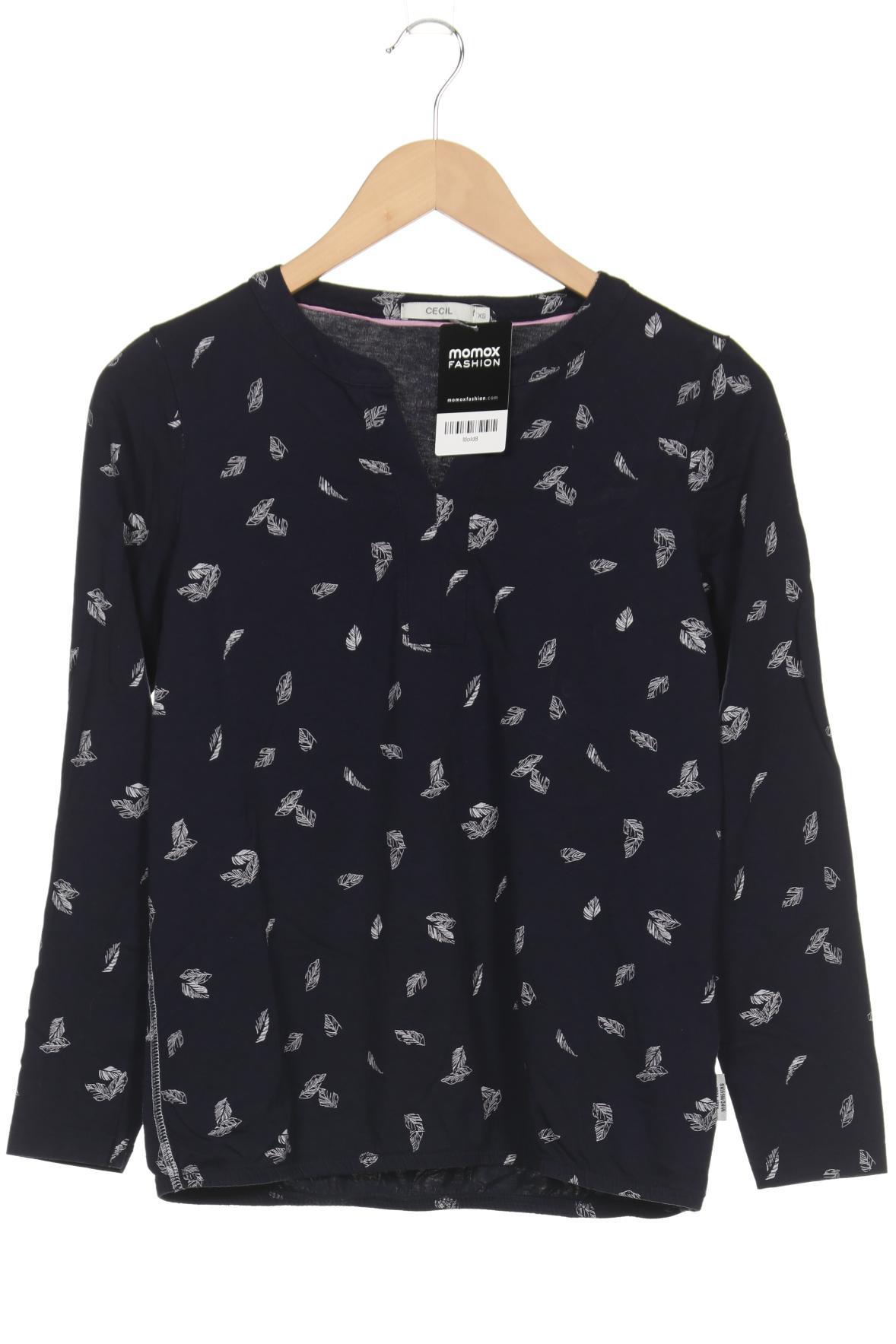 

CECIL Damen Langarmshirt, marineblau
