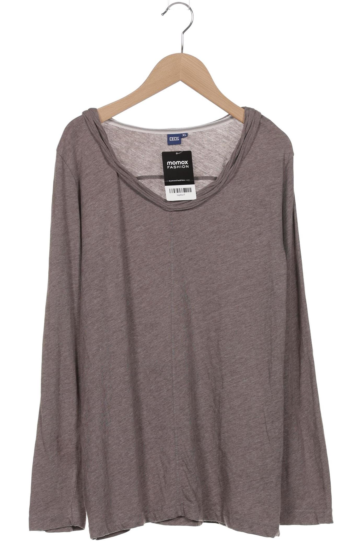 

Cecil Damen Langarmshirt, braun, Gr. 44