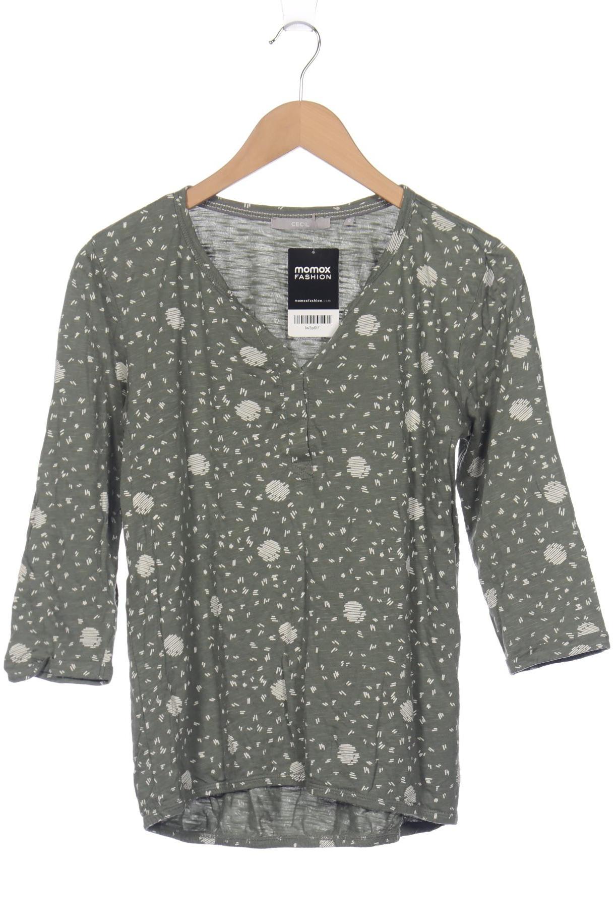

CECIL Damen Langarmshirt, grün