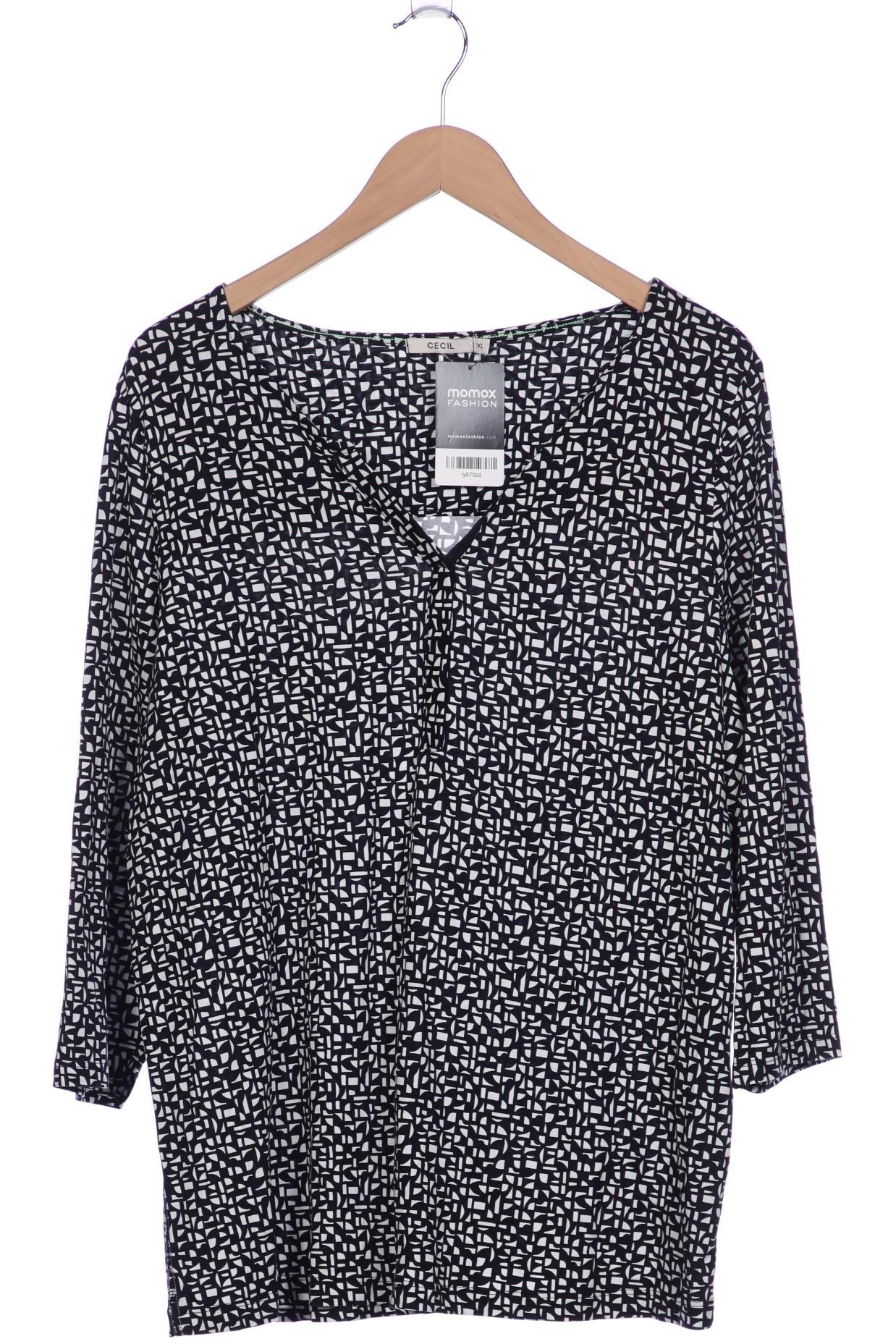 

Cecil Damen Langarmshirt, schwarz, Gr. 44