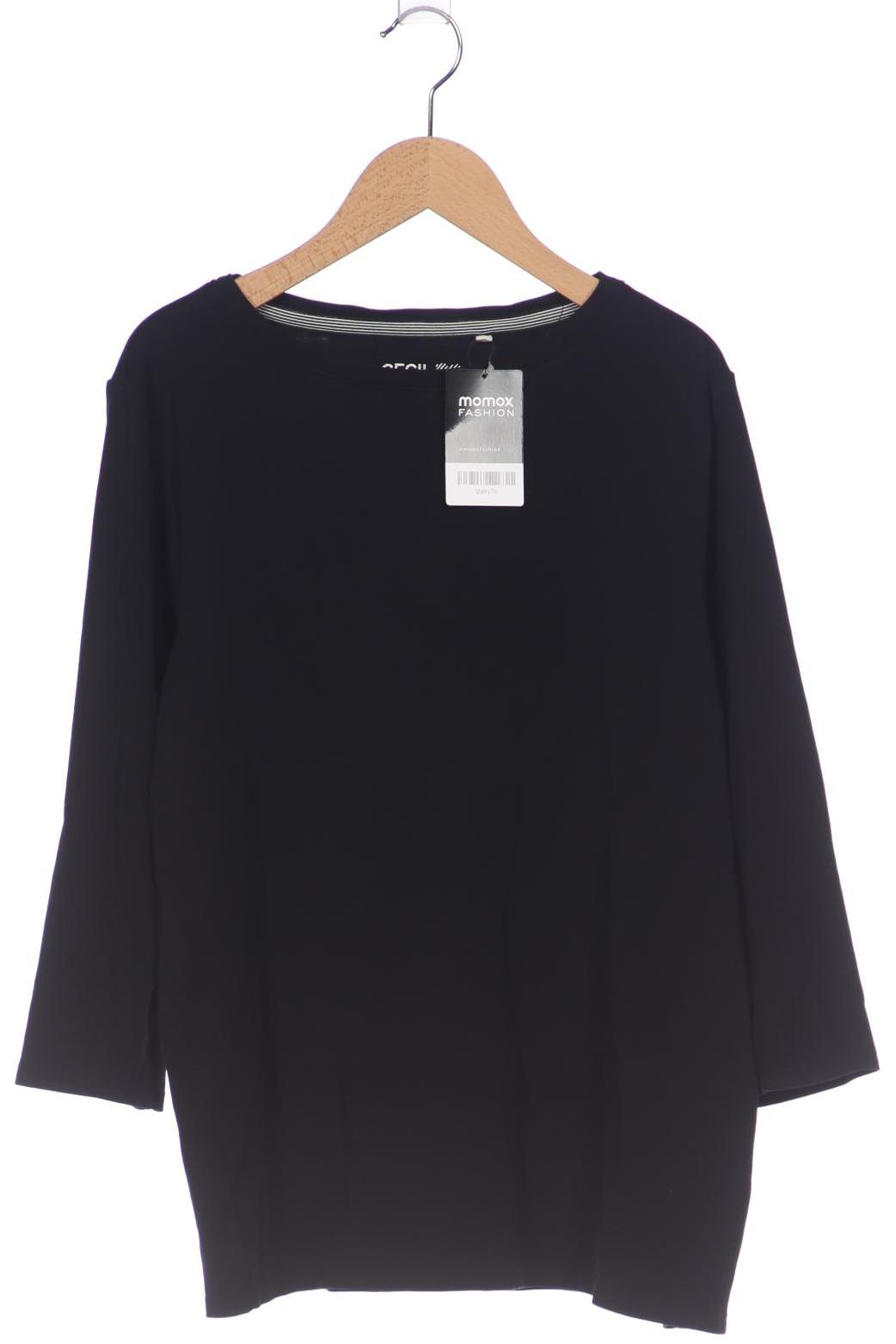 

Cecil Damen Langarmshirt, schwarz, Gr. 44