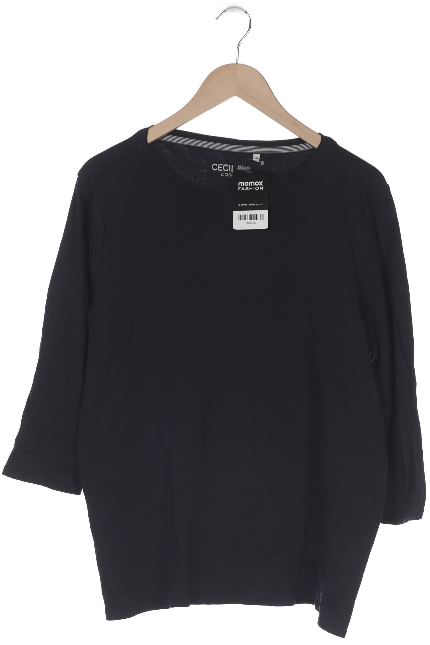 Thumbnail - Cecil Damen Langarmshirt, marineblau, Gr. 46