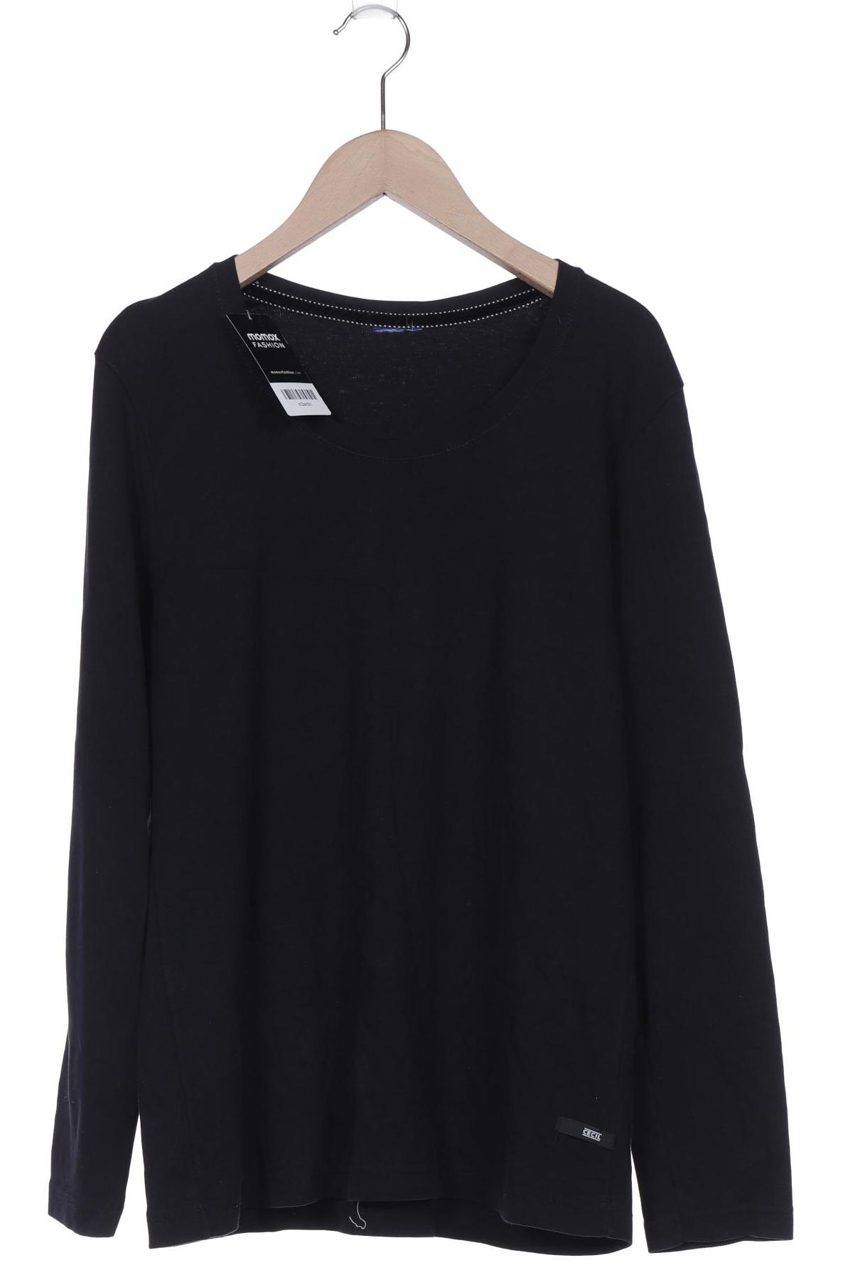 

Cecil Damen Langarmshirt, schwarz, Gr. 42