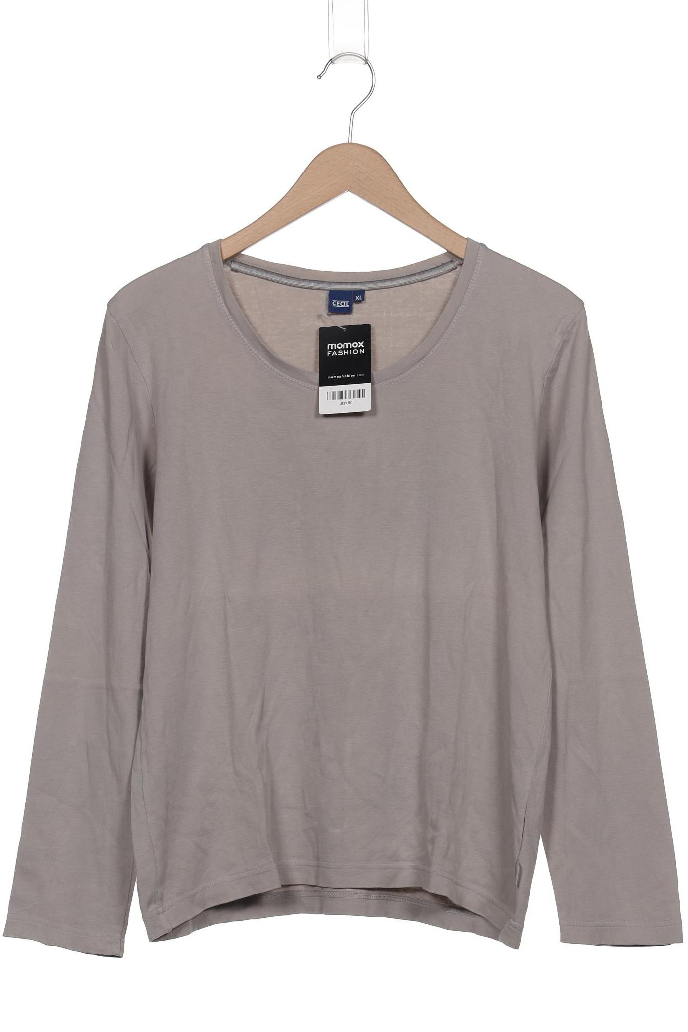 

Cecil Damen Langarmshirt, beige, Gr. 44