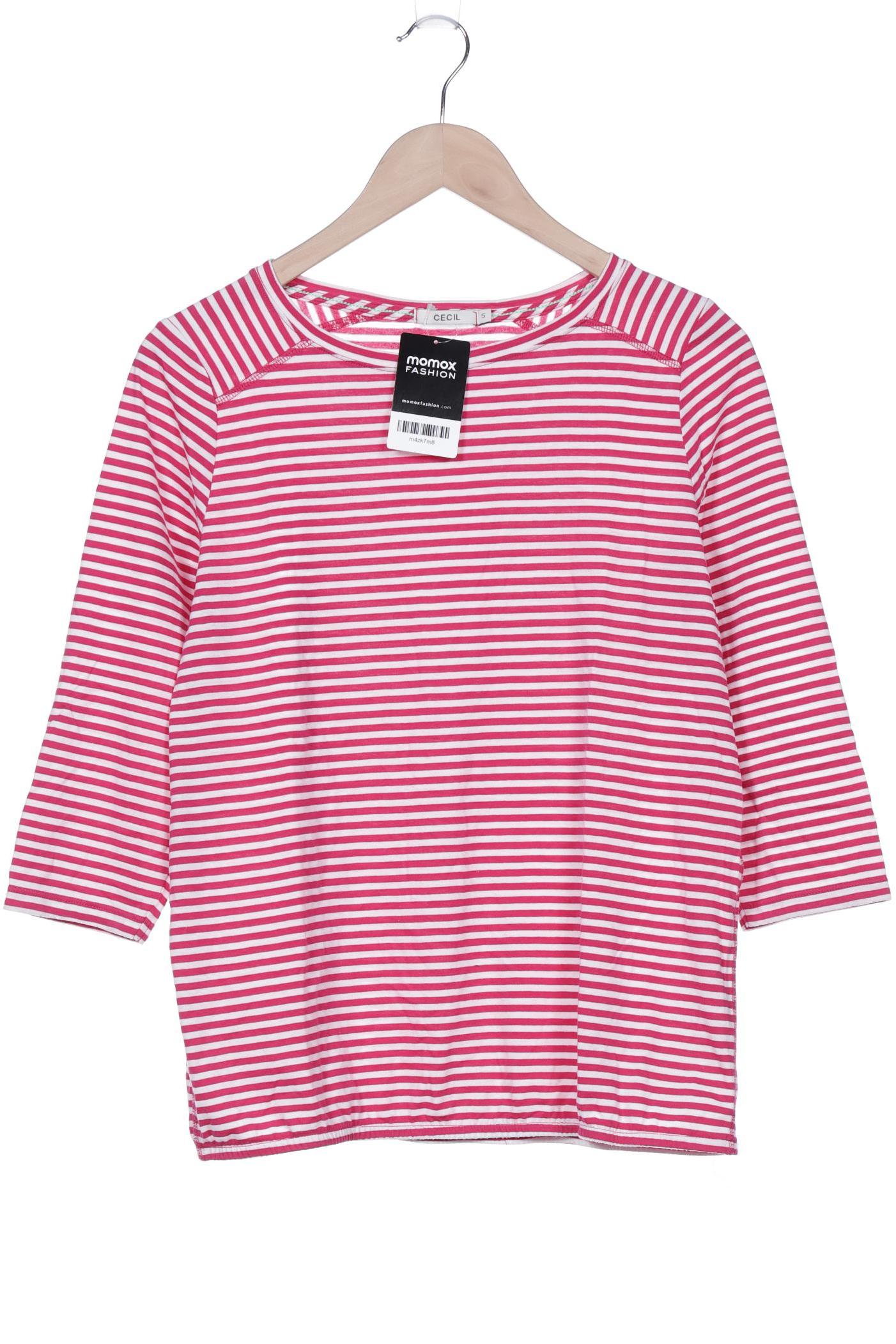

Cecil Damen Langarmshirt, pink, Gr. 36