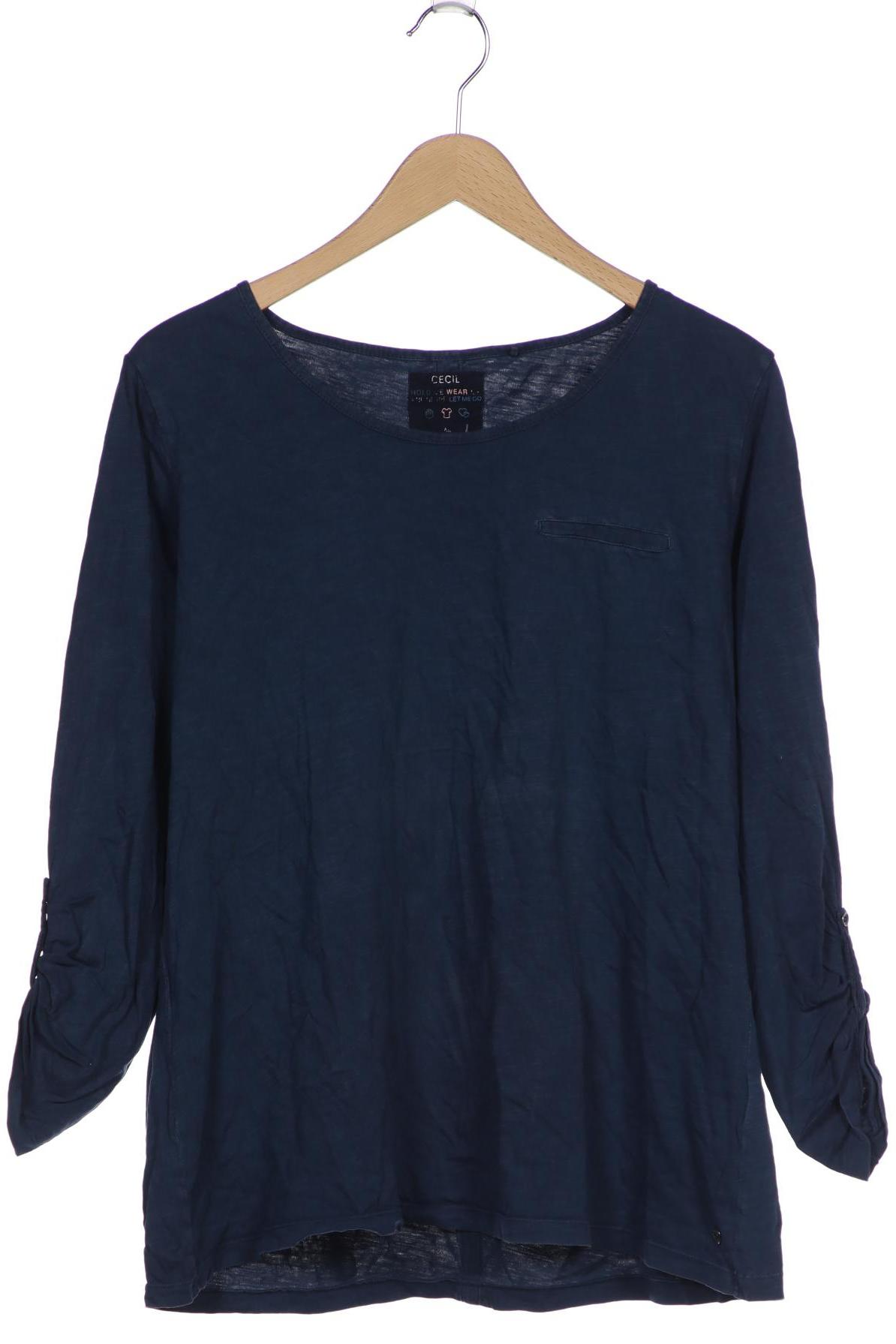 

CECIL Damen Langarmshirt, marineblau