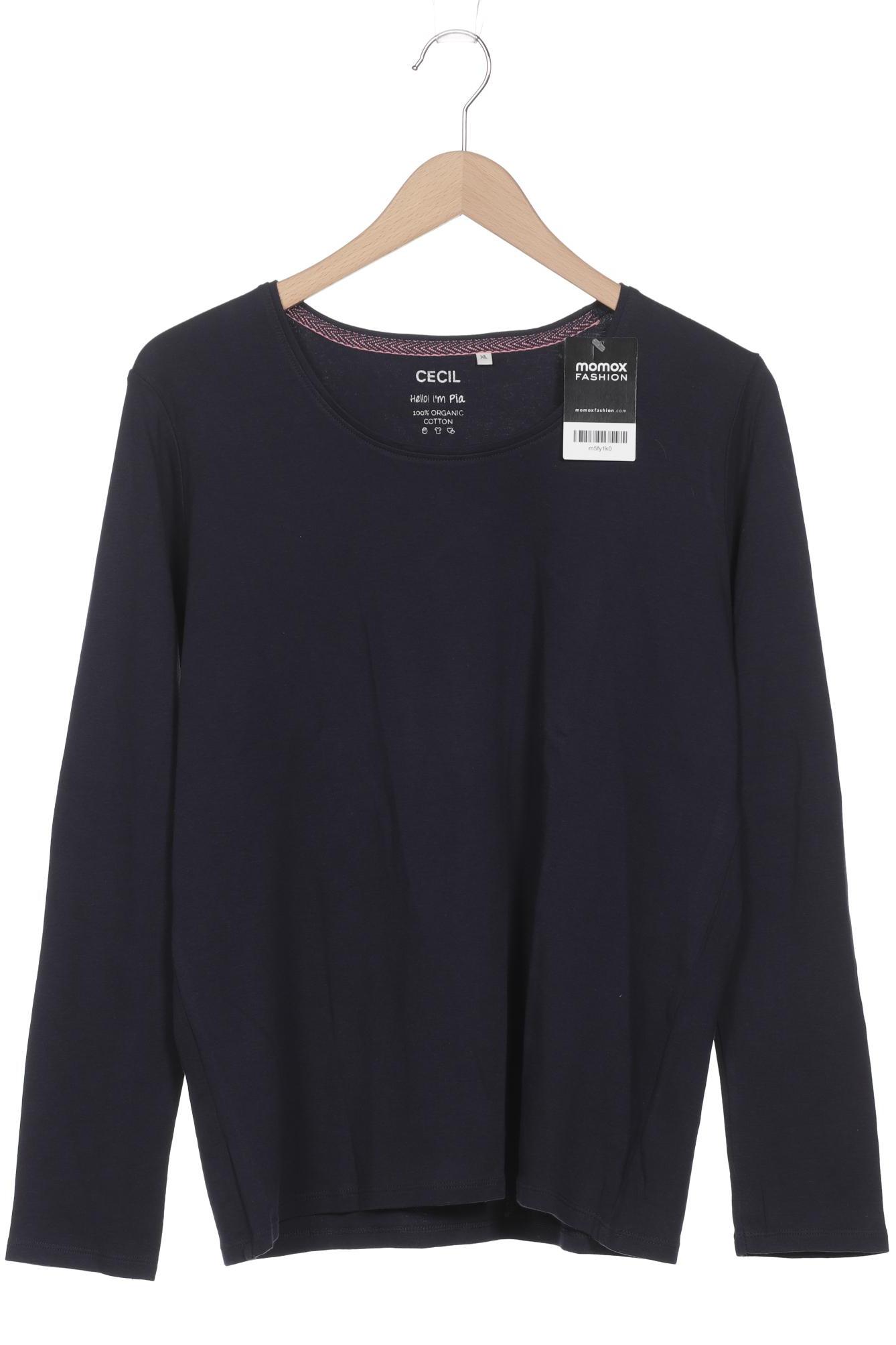 

CECIL Damen Langarmshirt, marineblau