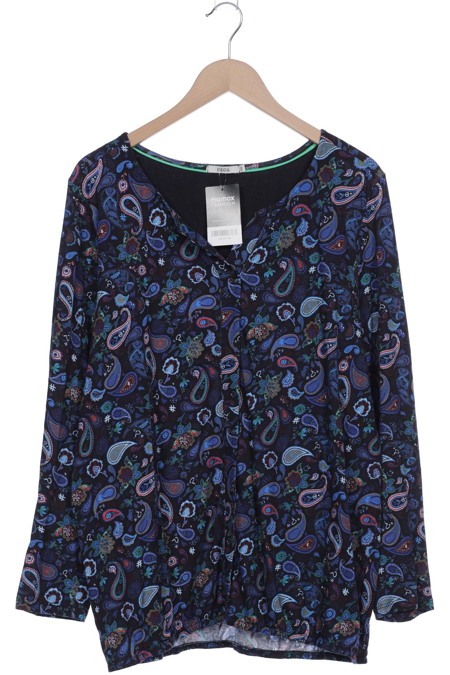 

CECIL Damen Langarmshirt, marineblau