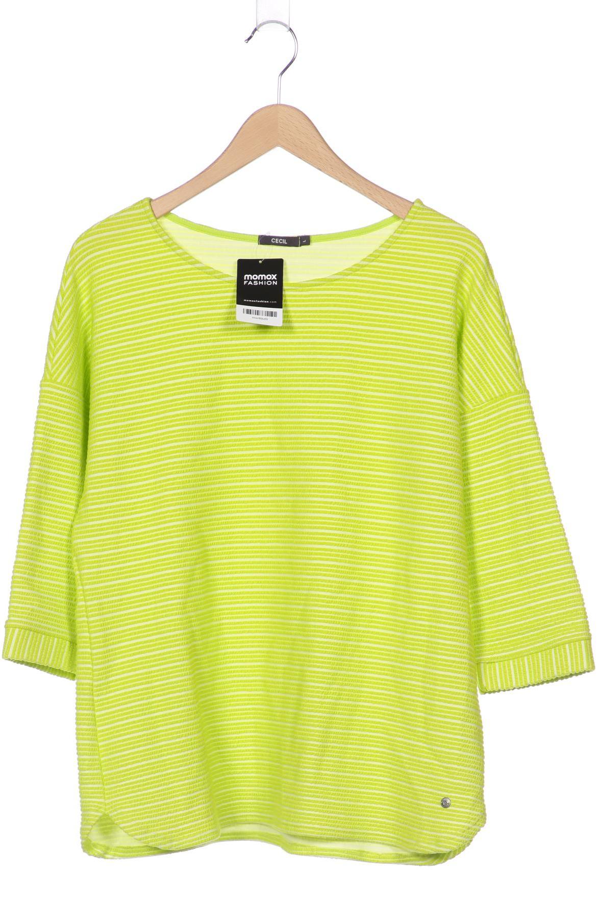 

CECIL Damen Langarmshirt, hellgrün