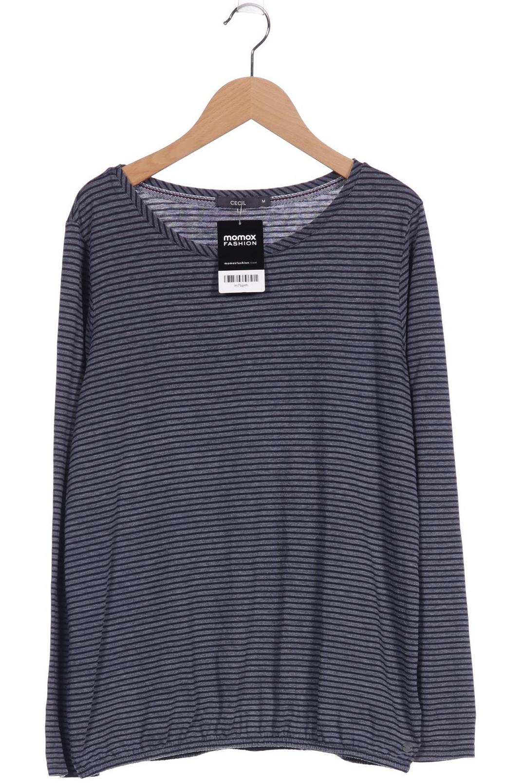 

Cecil Damen Langarmshirt, grau, Gr. 38