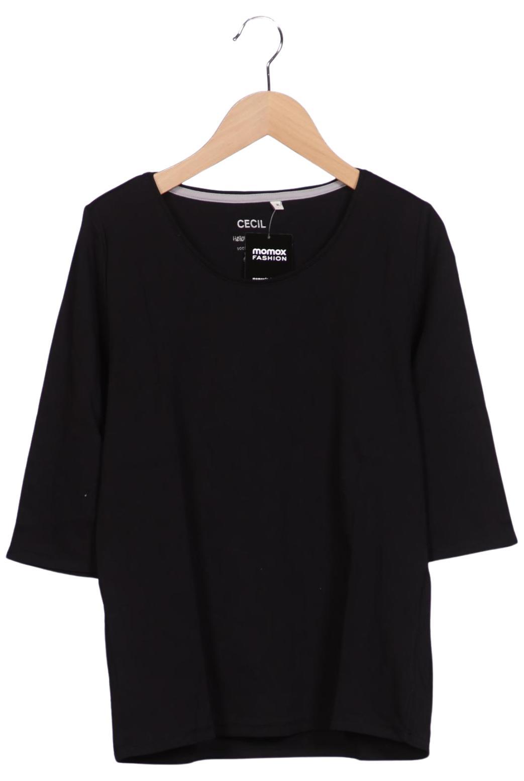 

Cecil Damen Langarmshirt, schwarz, Gr. 38