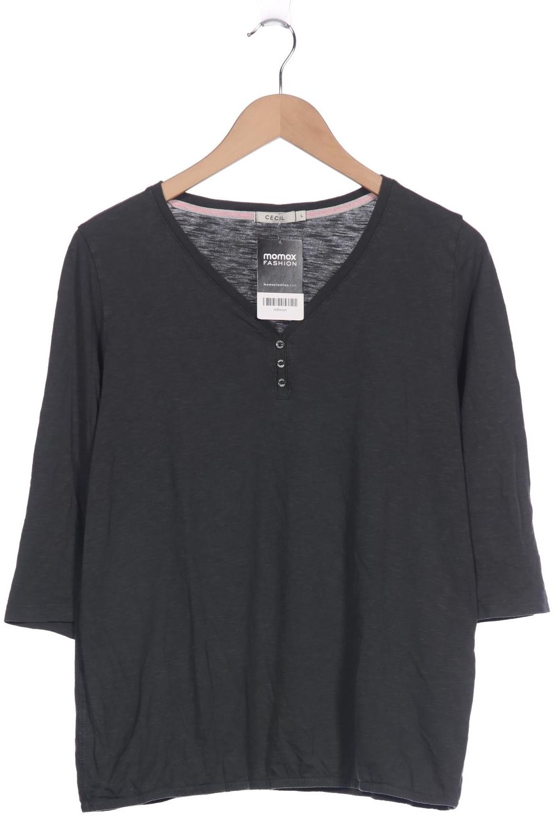 

Cecil Damen Langarmshirt, türkis, Gr. 42