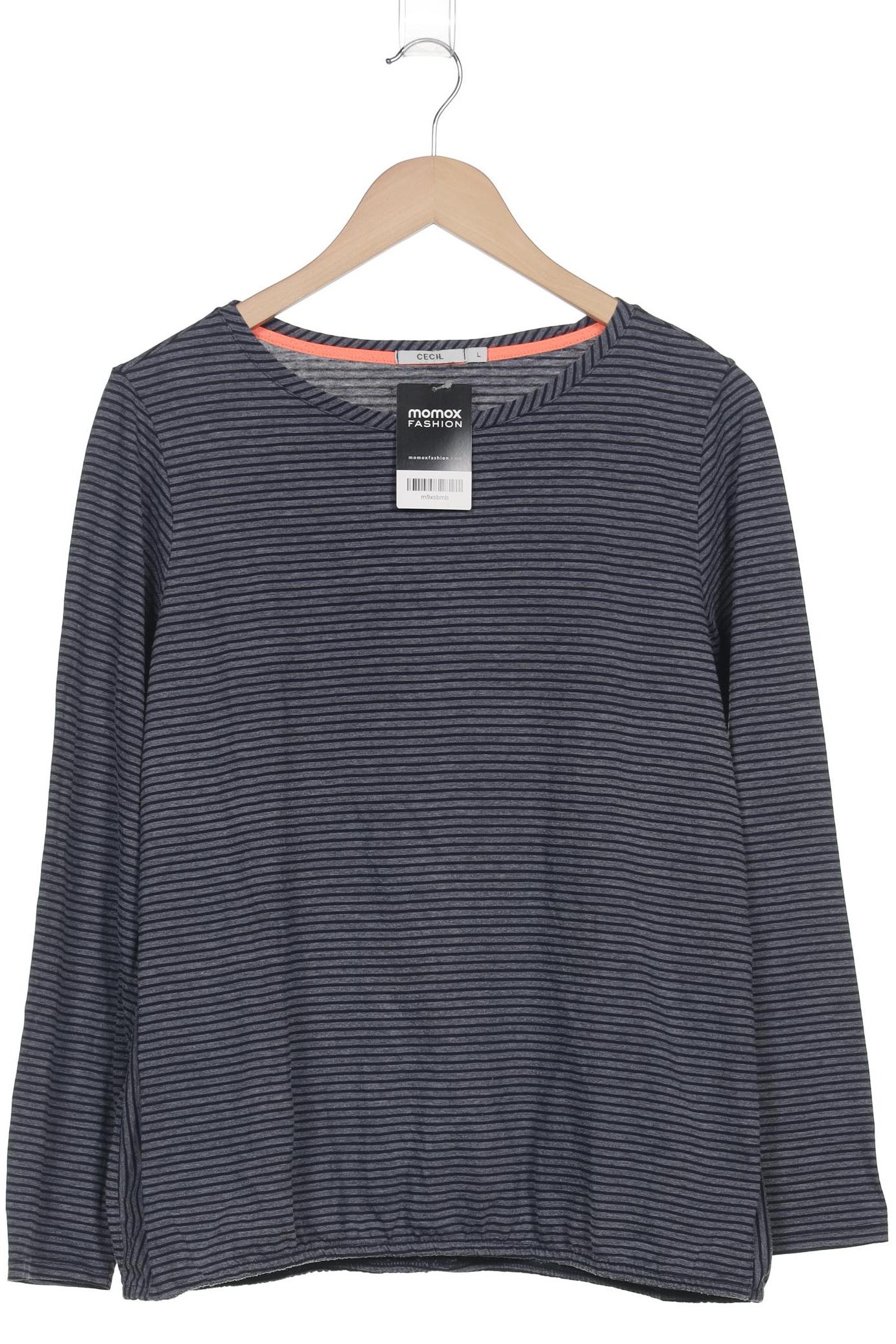 

Cecil Damen Langarmshirt, marineblau, Gr. 42