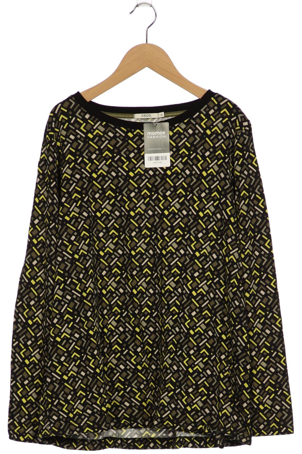 

Cecil Damen Langarmshirt, schwarz, Gr. 44