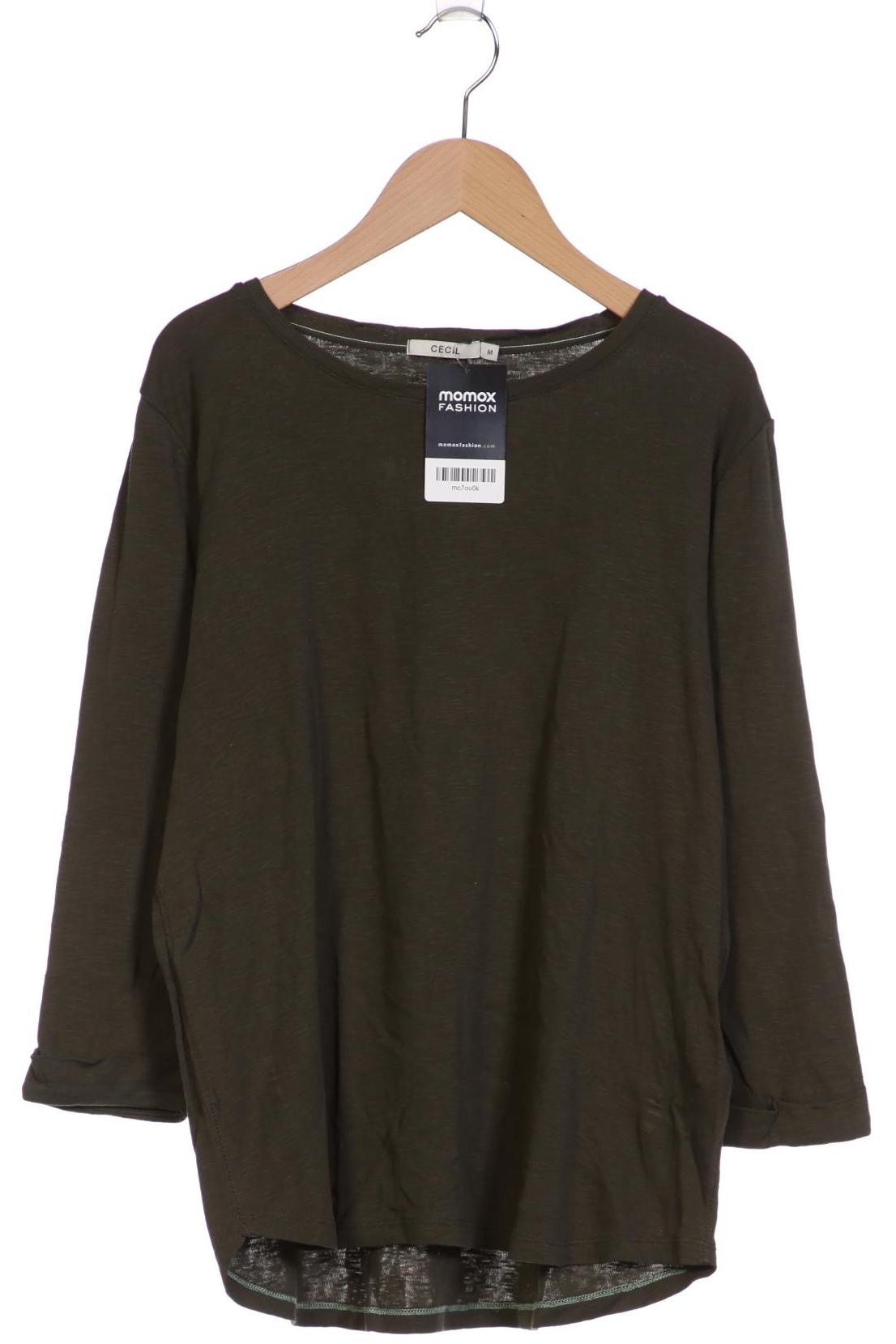 

Cecil Damen Langarmshirt, grün, Gr. 38