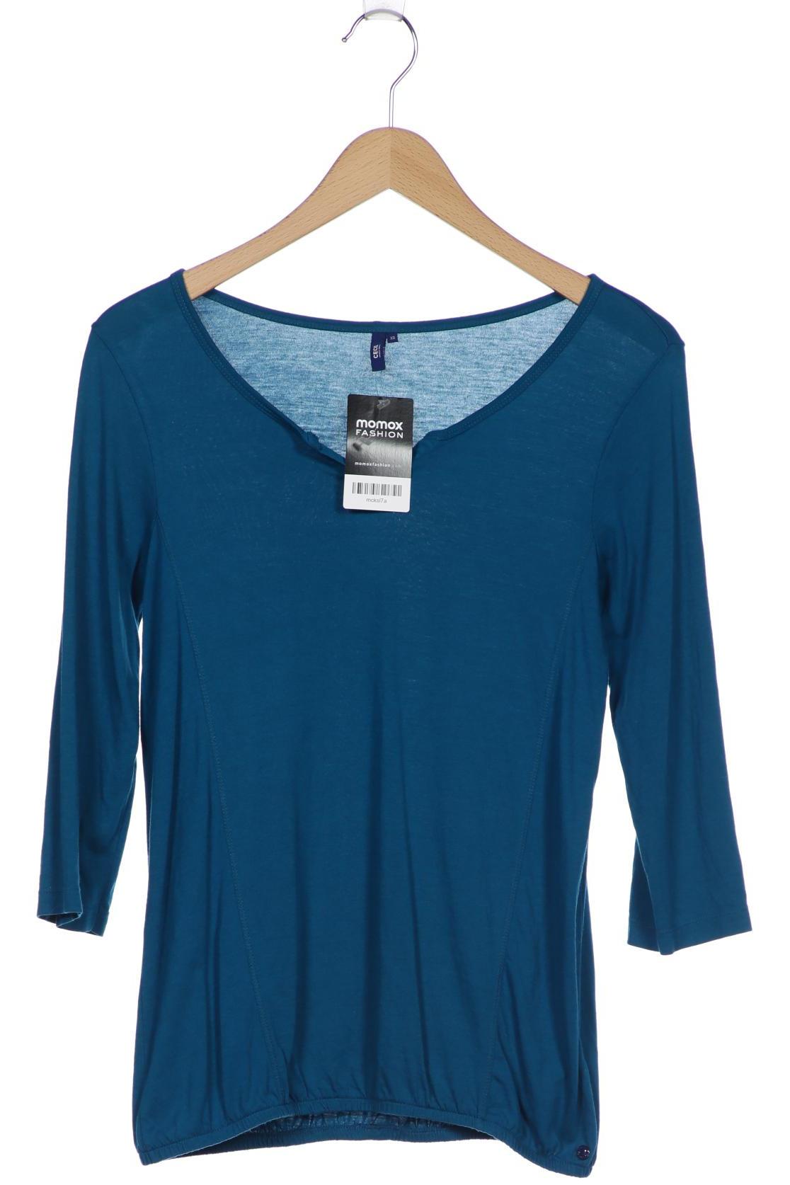 

CECIL Damen Langarmshirt, blau