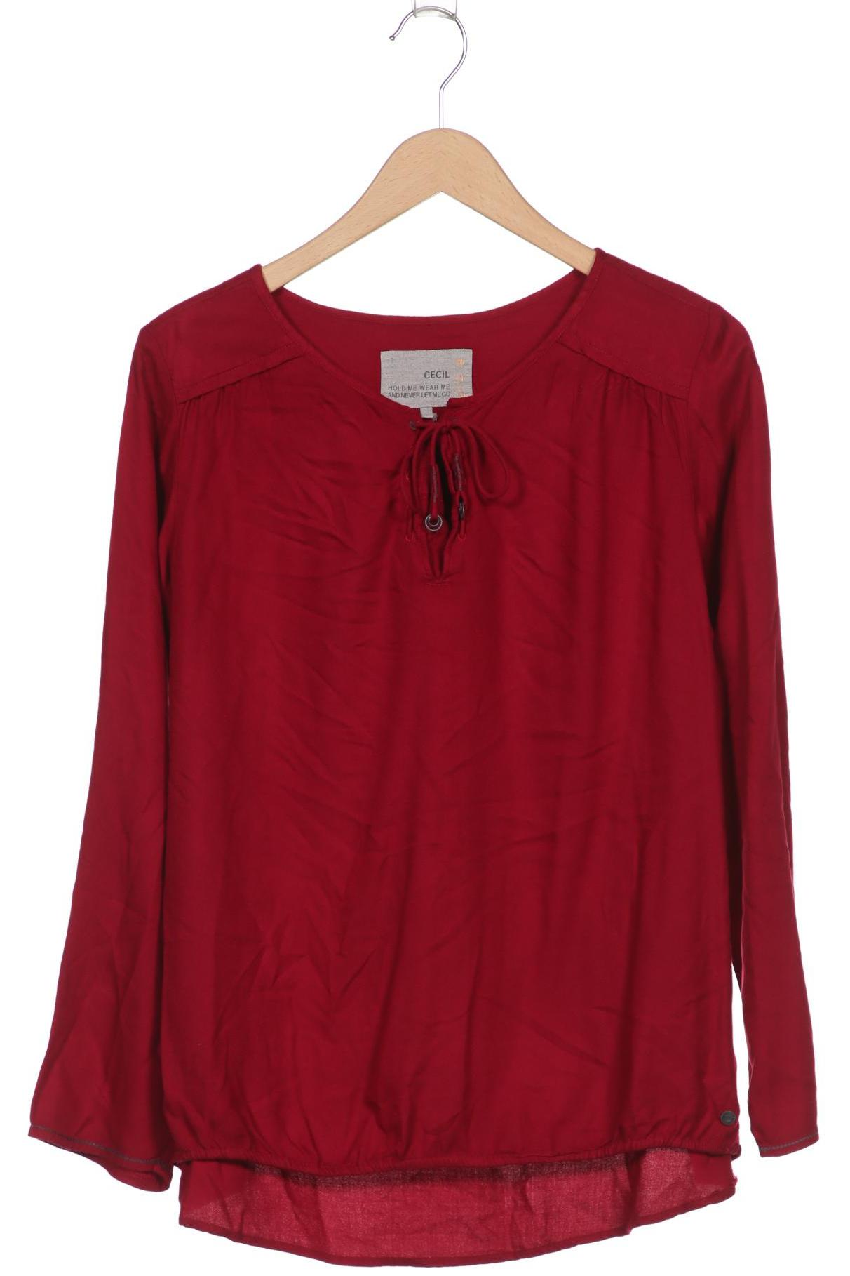 

CECIL Damen Langarmshirt, bordeaux