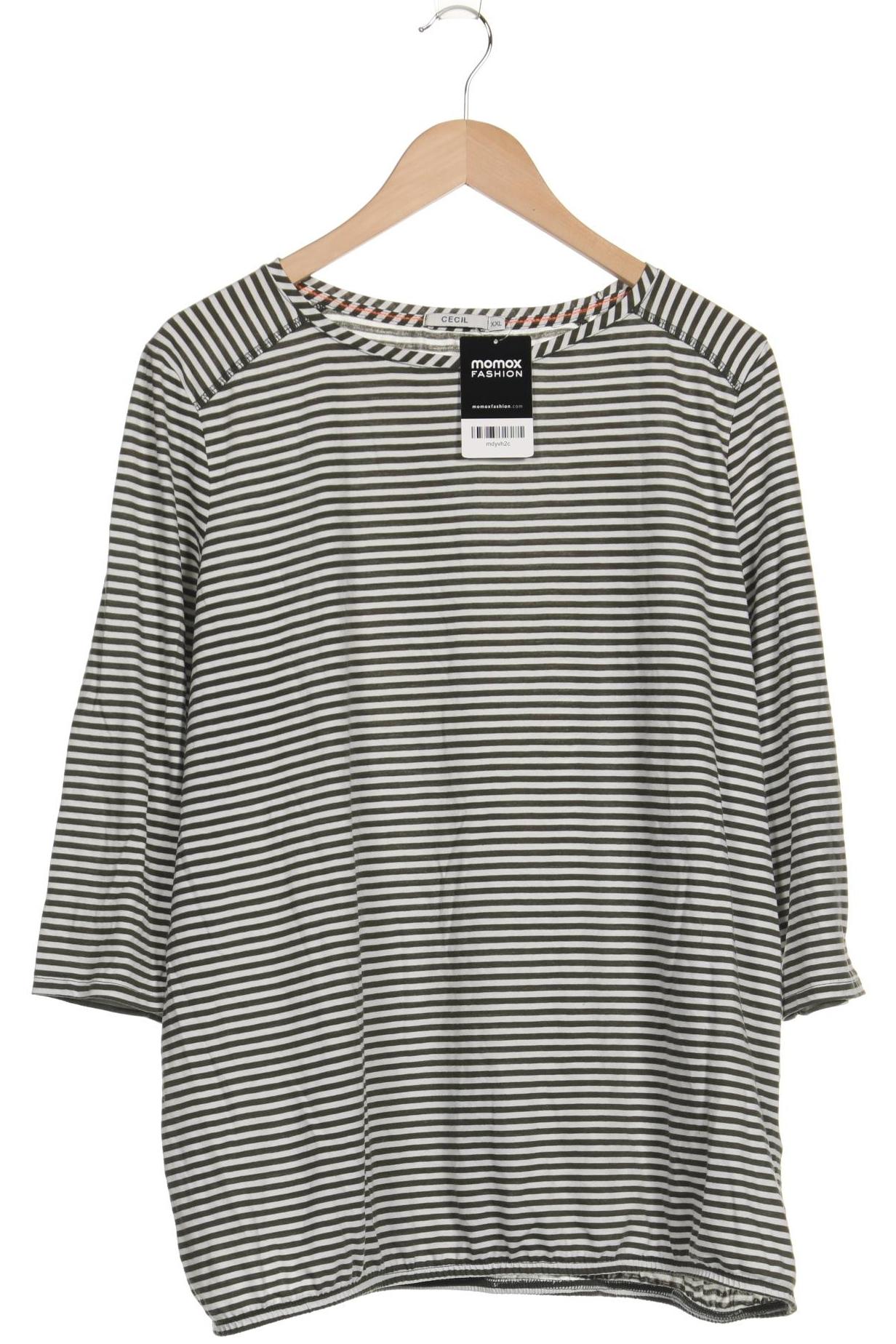 

Cecil Damen Langarmshirt, grün, Gr. 46
