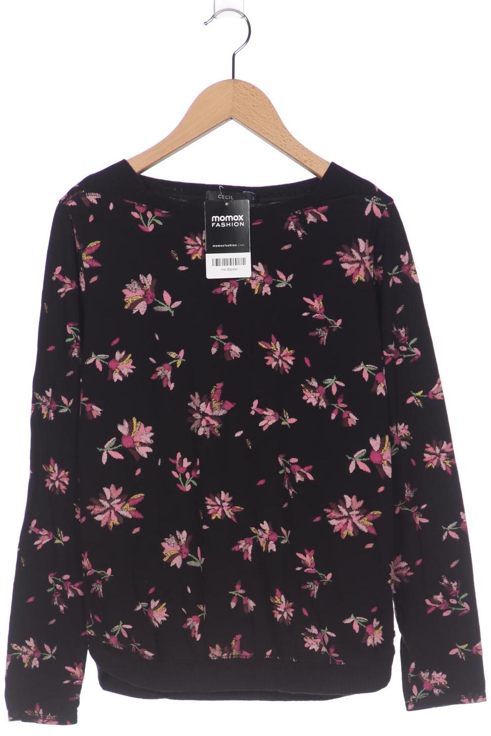 

Cecil Damen Langarmshirt, schwarz, Gr. 36