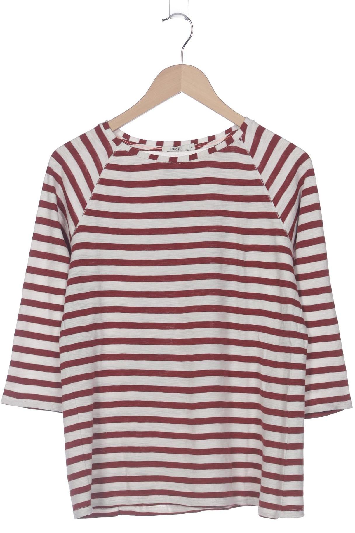 

Cecil Damen Langarmshirt, bordeaux, Gr. 42