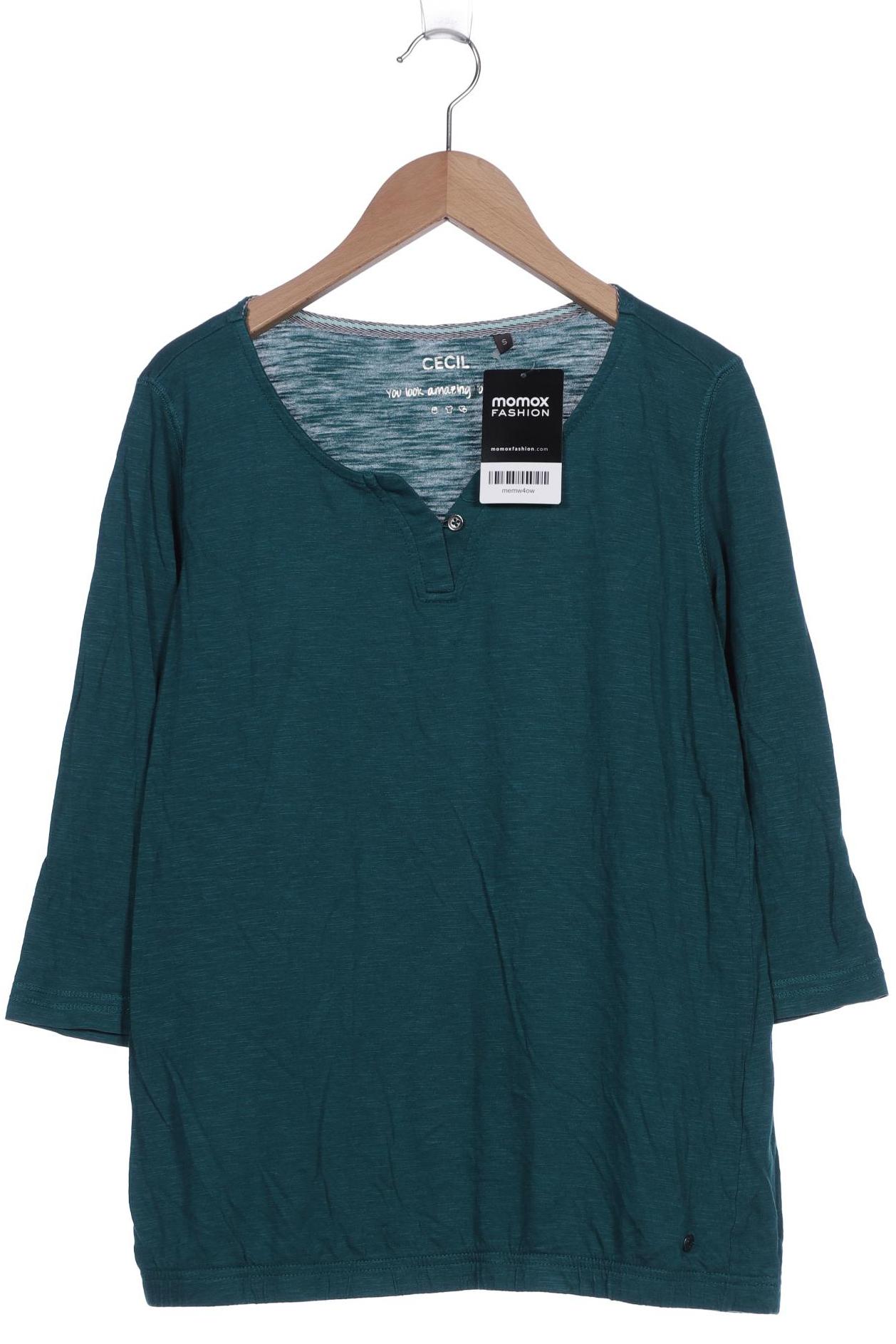 

CECIL Damen Langarmshirt, türkis