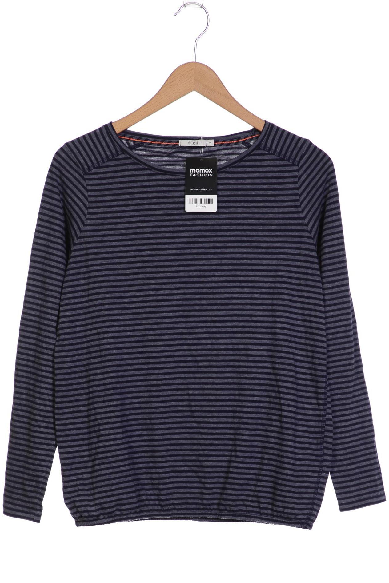 

Cecil Damen Langarmshirt, marineblau, Gr. 38