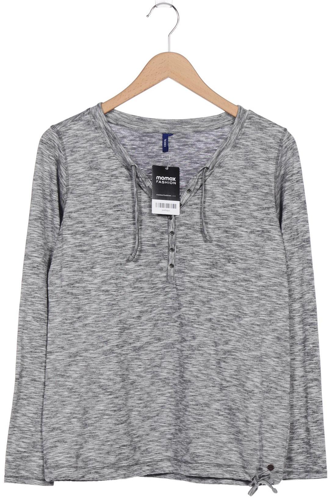 

CECIL Damen Langarmshirt, grau