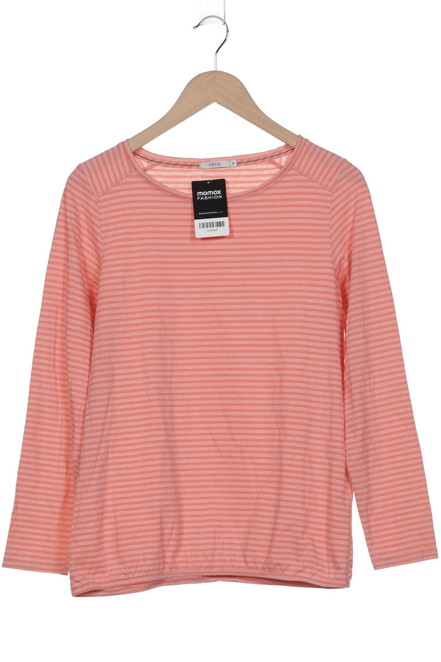 

Cecil Damen Langarmshirt, pink, Gr. 38