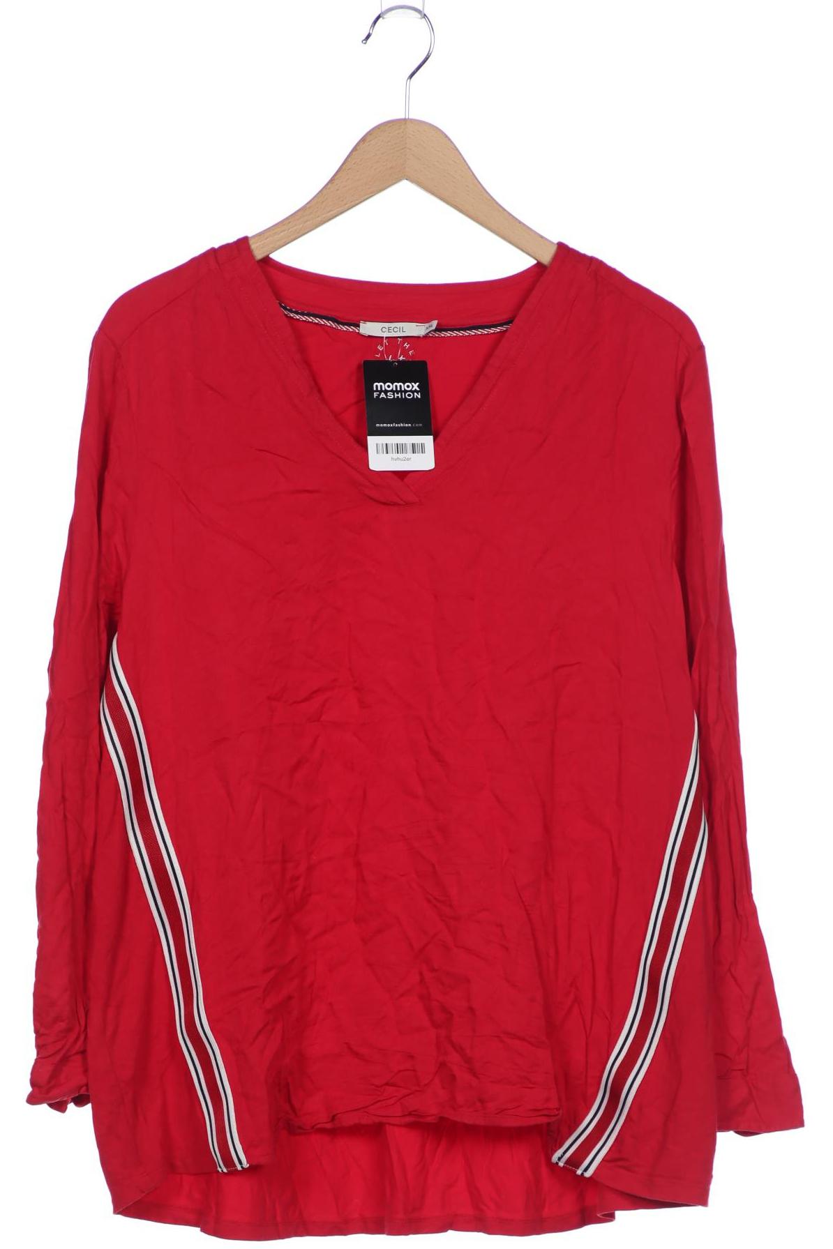 

Cecil Damen Langarmshirt, rot, Gr. 46