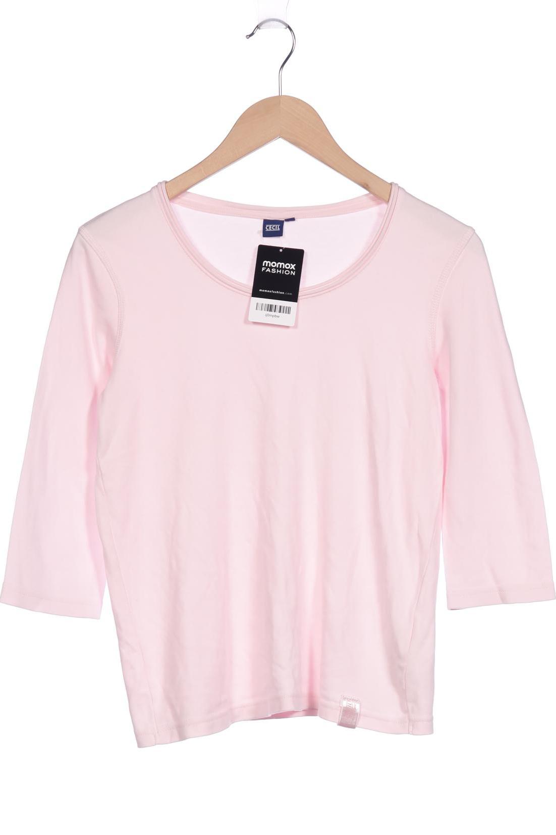 

Cecil Damen Langarmshirt, pink, Gr. 36