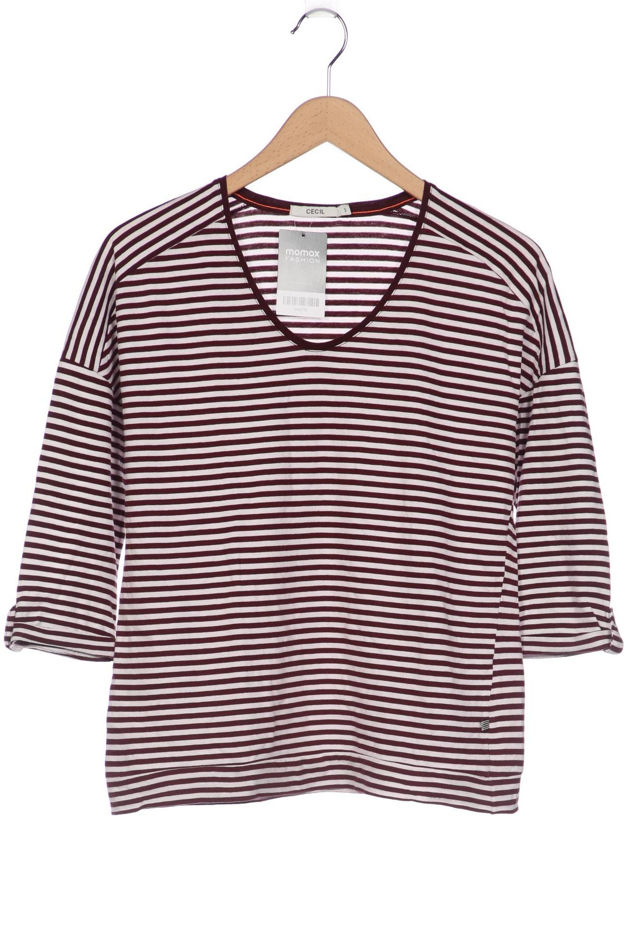 

CECIL Damen Langarmshirt, bordeaux