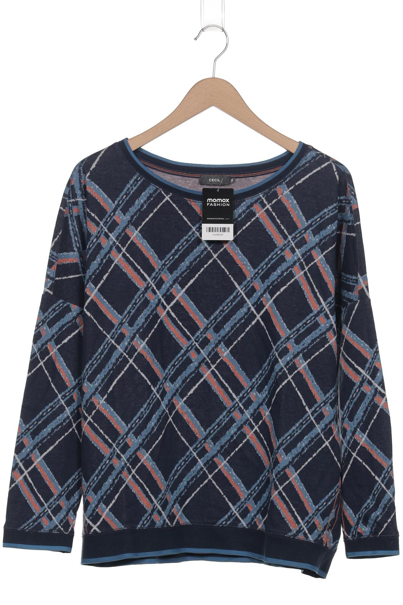 

Cecil Damen Langarmshirt, marineblau, Gr. 44