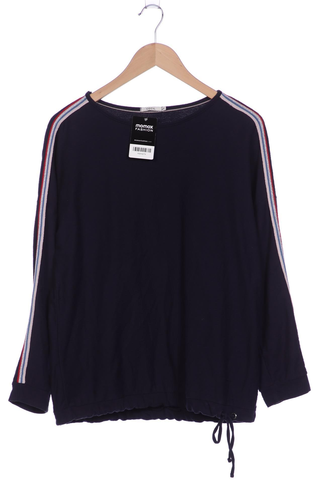 

Cecil Damen Langarmshirt, marineblau, Gr. 38