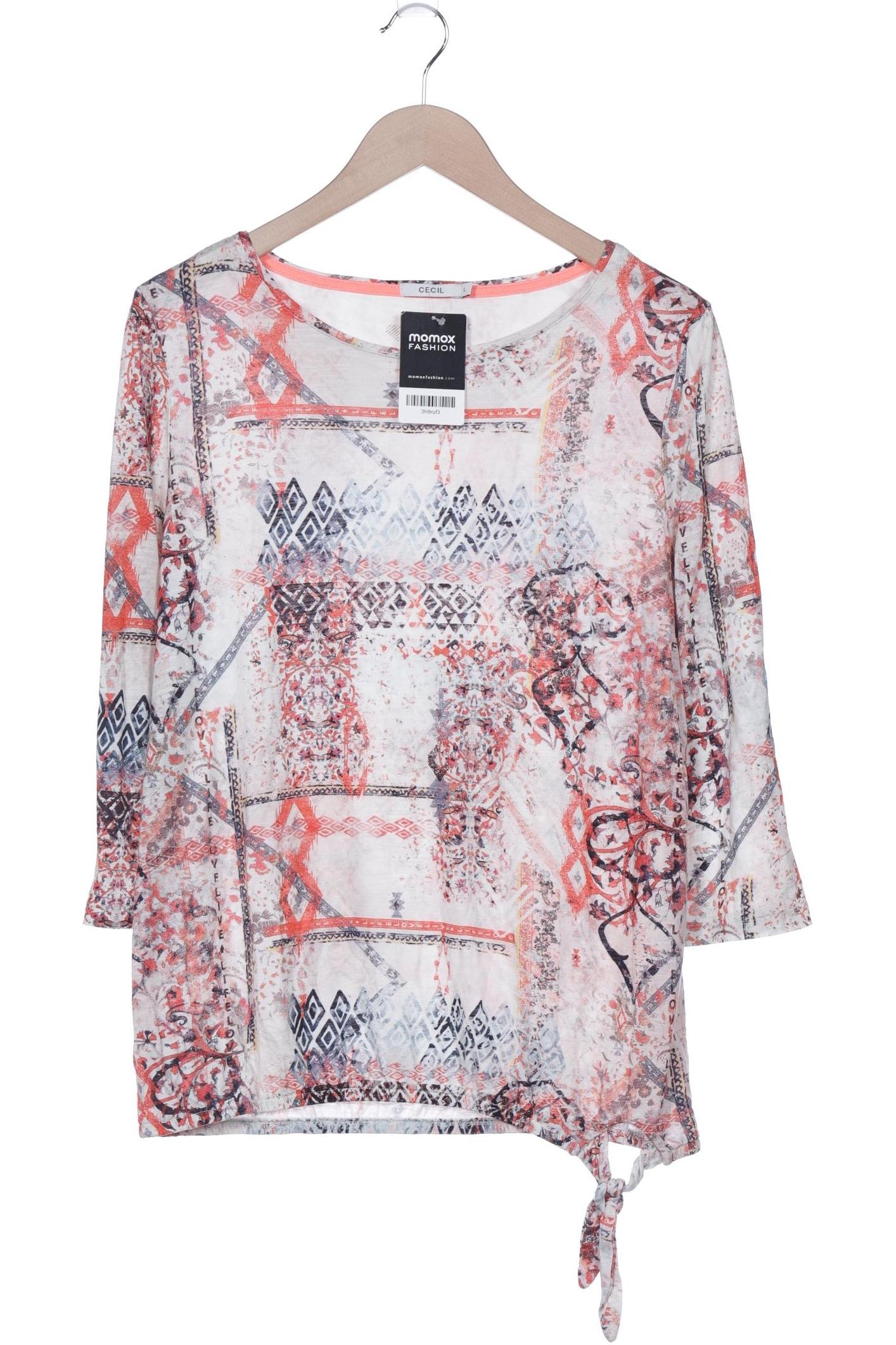 

Cecil Damen Langarmshirt, beige, Gr. 42