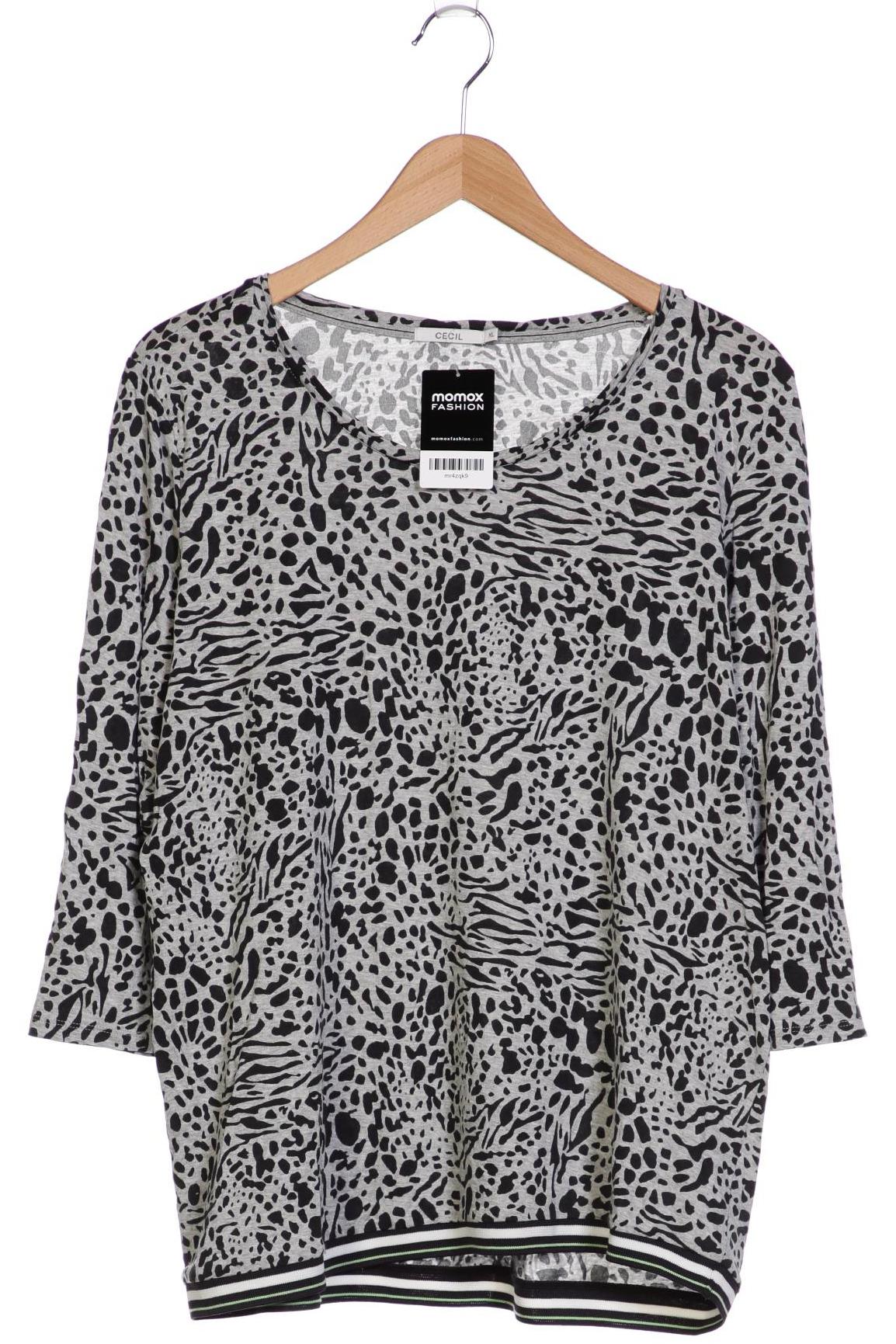 

Cecil Damen Langarmshirt, grau, Gr. 44