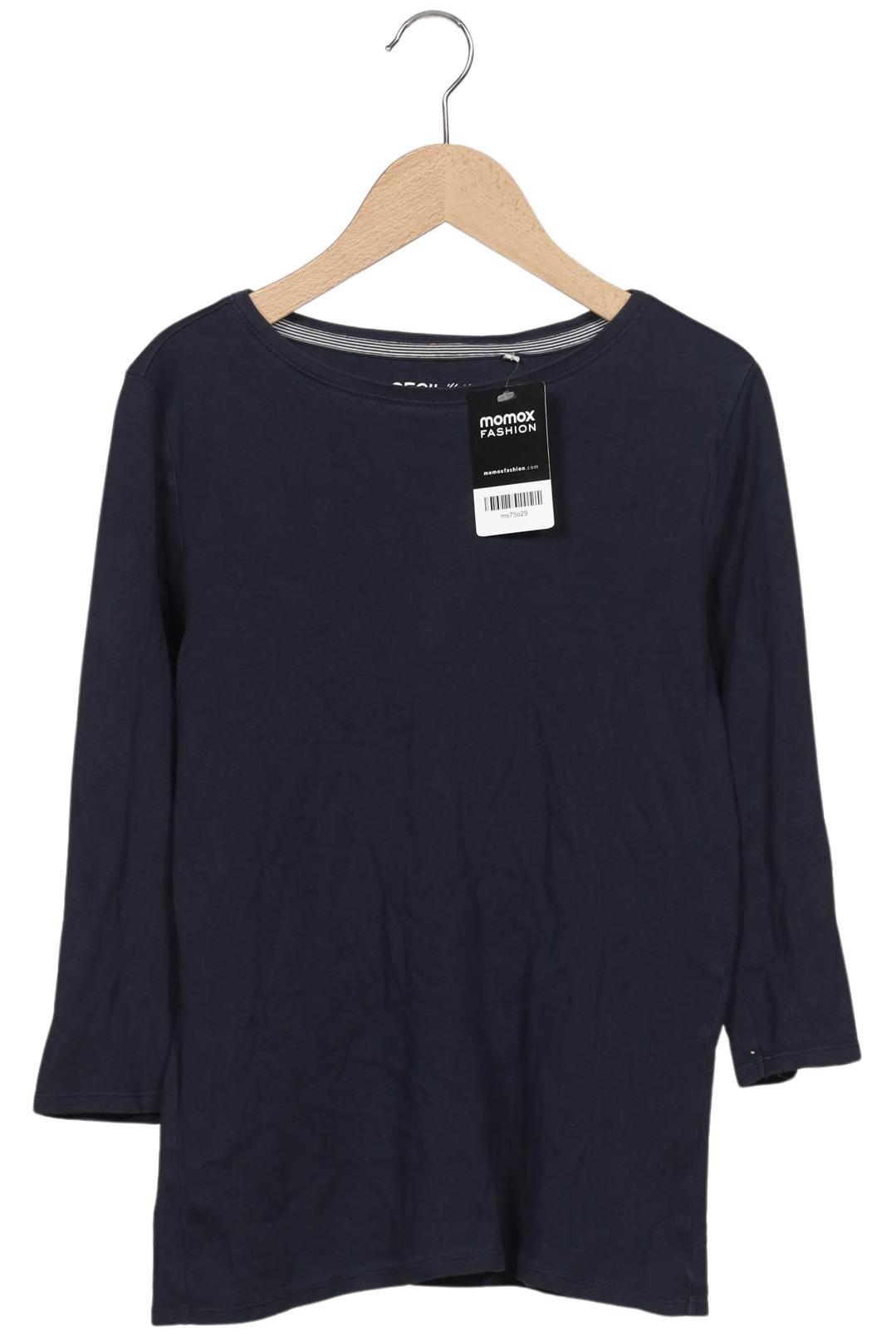 

Cecil Damen Langarmshirt, marineblau, Gr. 36