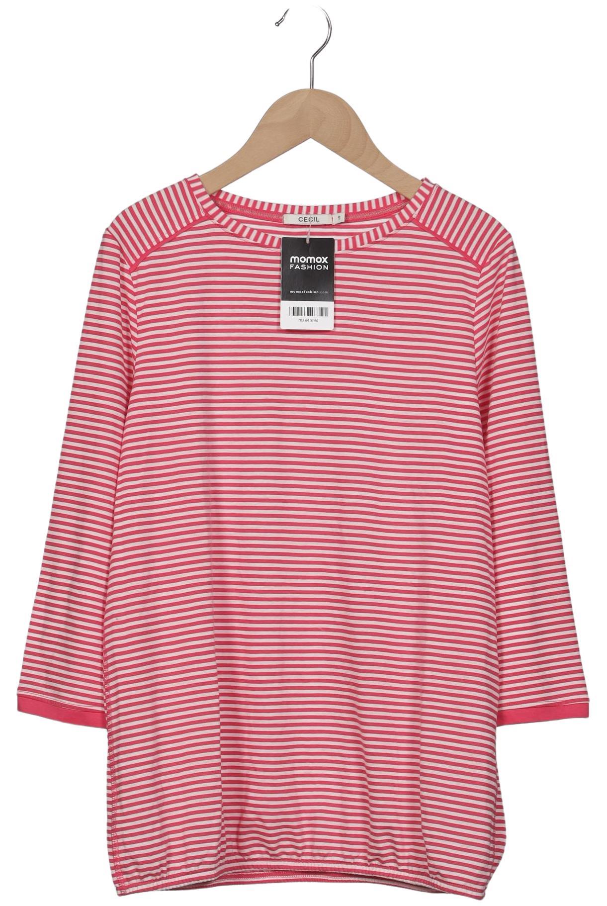 

Cecil Damen Langarmshirt, pink, Gr. 36