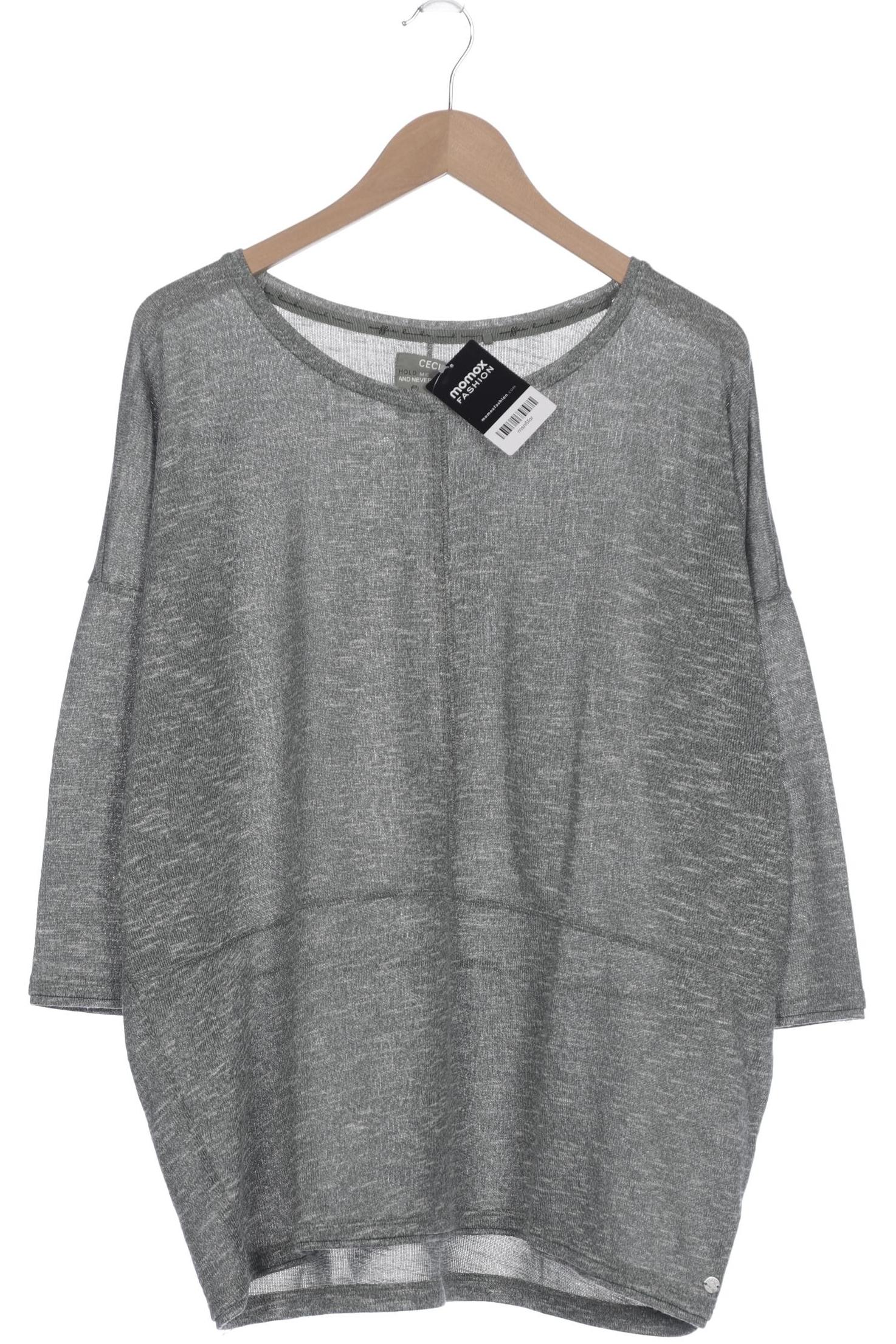

Cecil Damen Langarmshirt, grün, Gr. 46