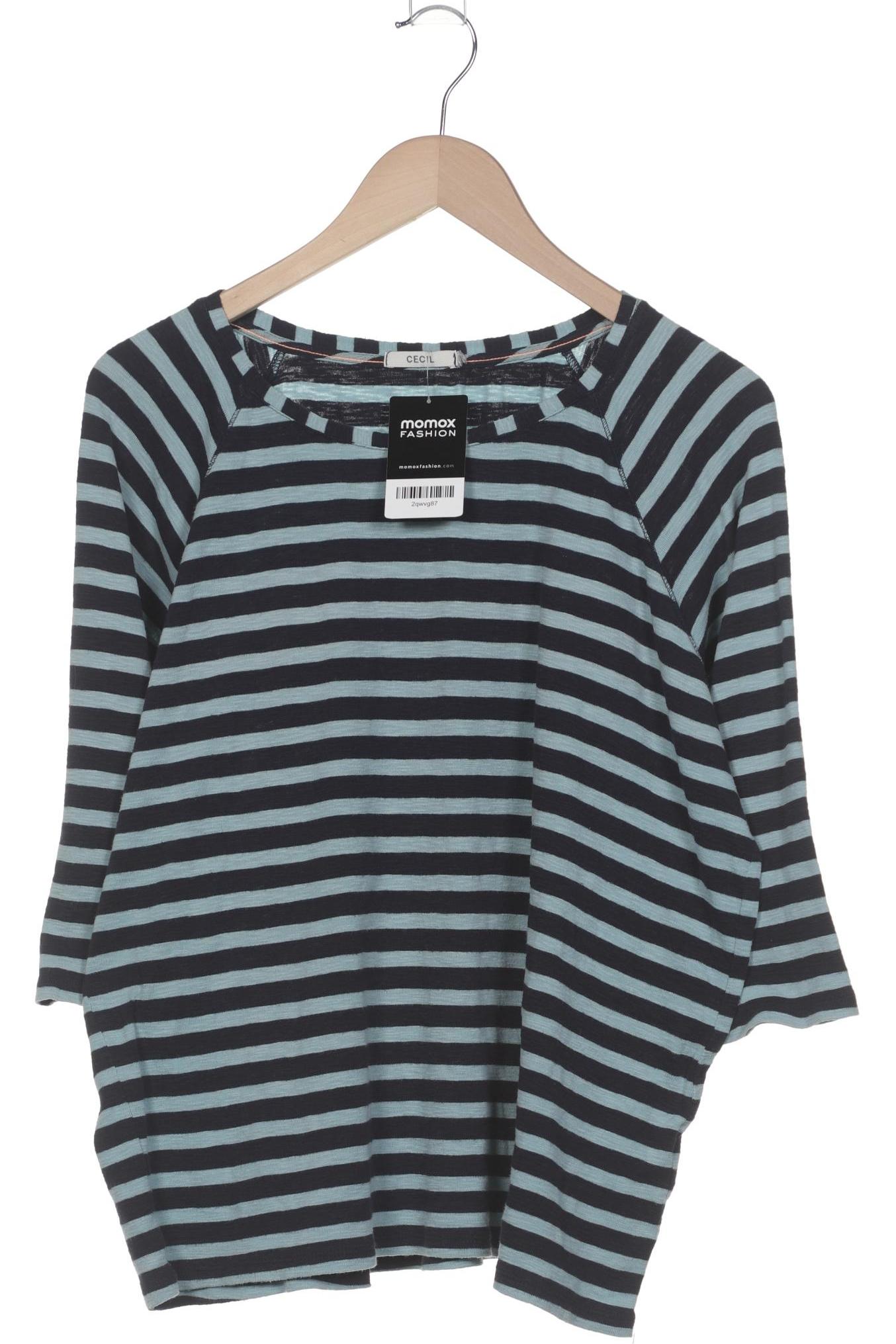 

Cecil Damen Langarmshirt, marineblau, Gr. 52
